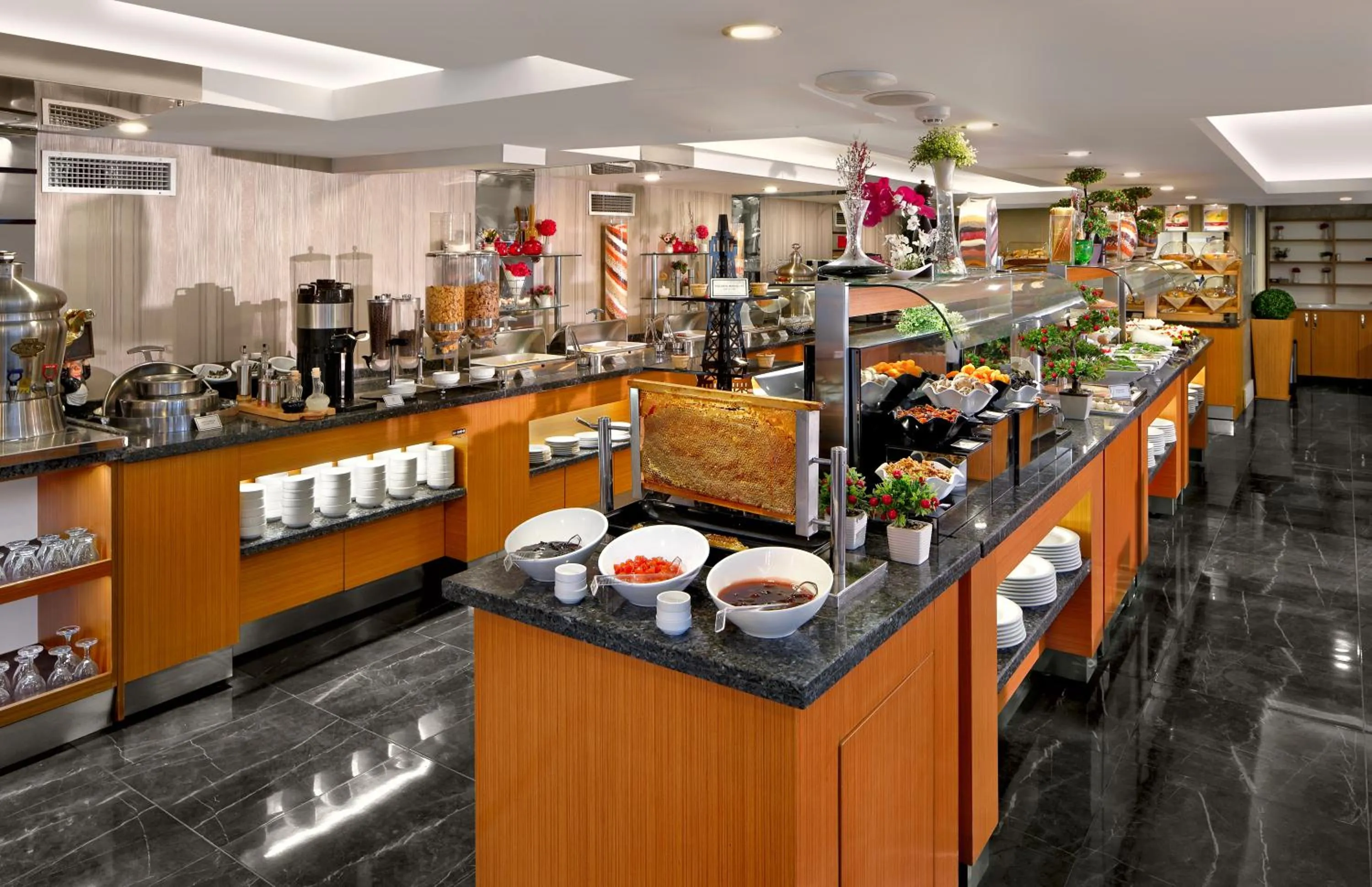 Breakfast in The Merlot Hotel Eskisehir