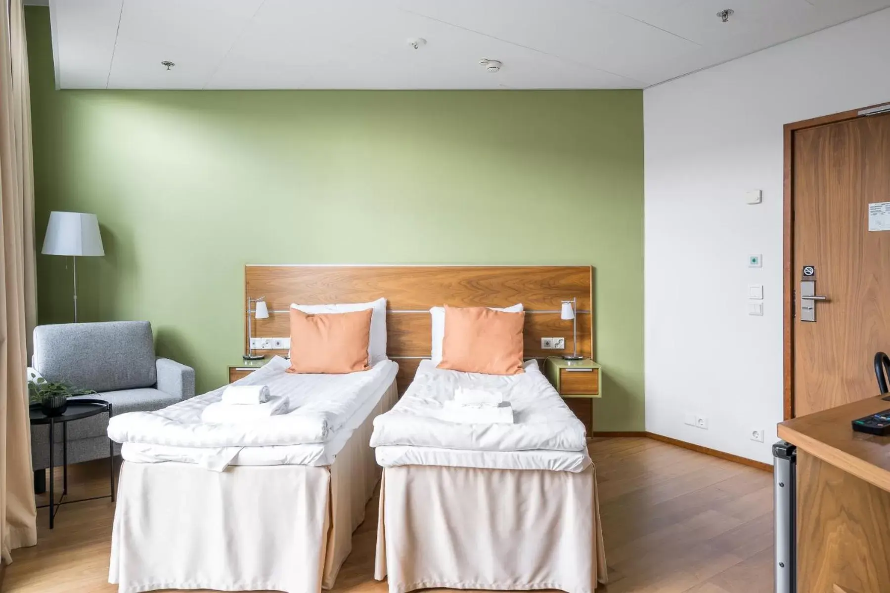 Standard Twin Room in Hiisi Hotel Helsinki Jätkäsaari Standard Twin Room in Hiisi Hotel Helsinki Jätkäsaari