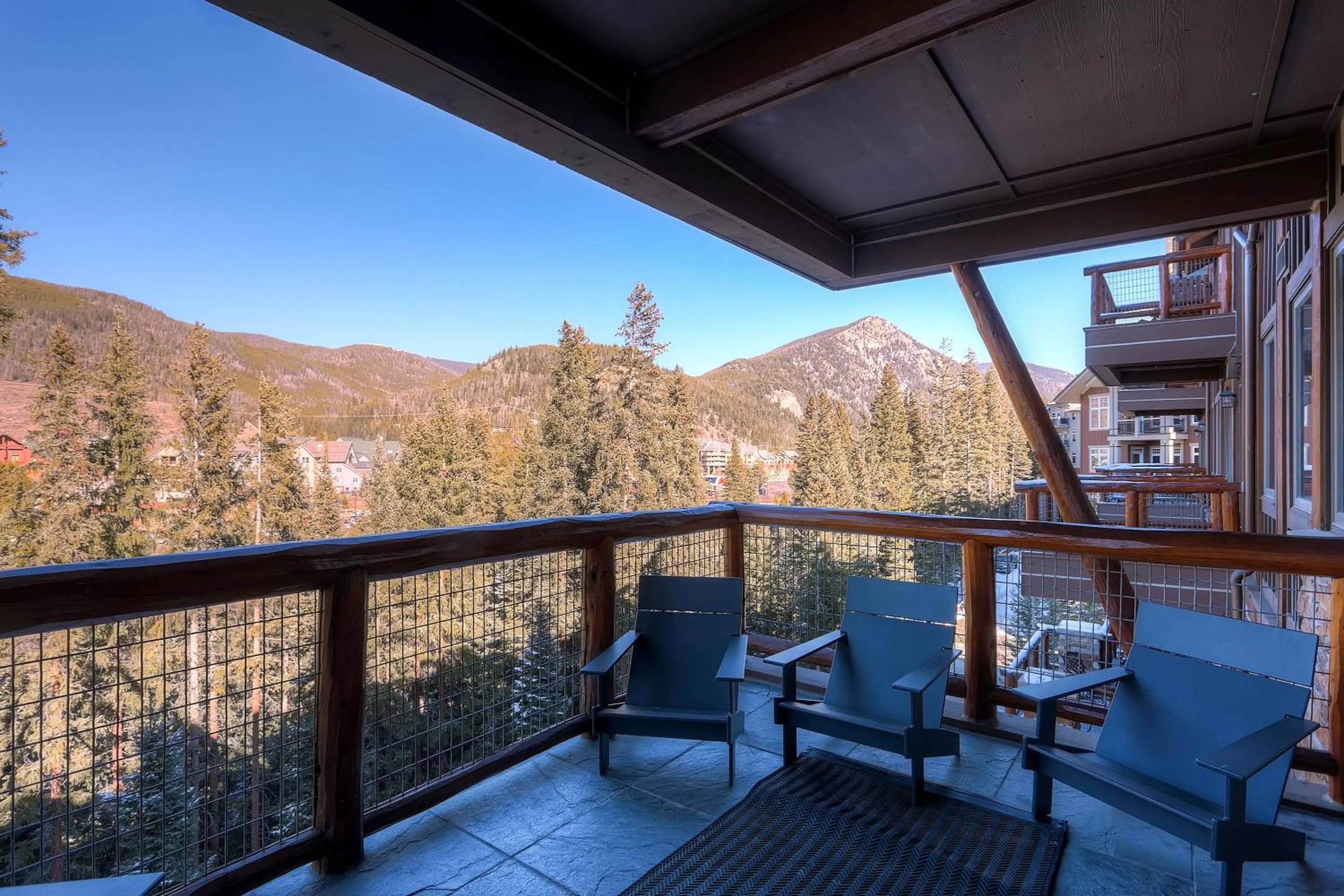 Balcony/Terrace in Timbers & Lone Eagle by Keystone Resort