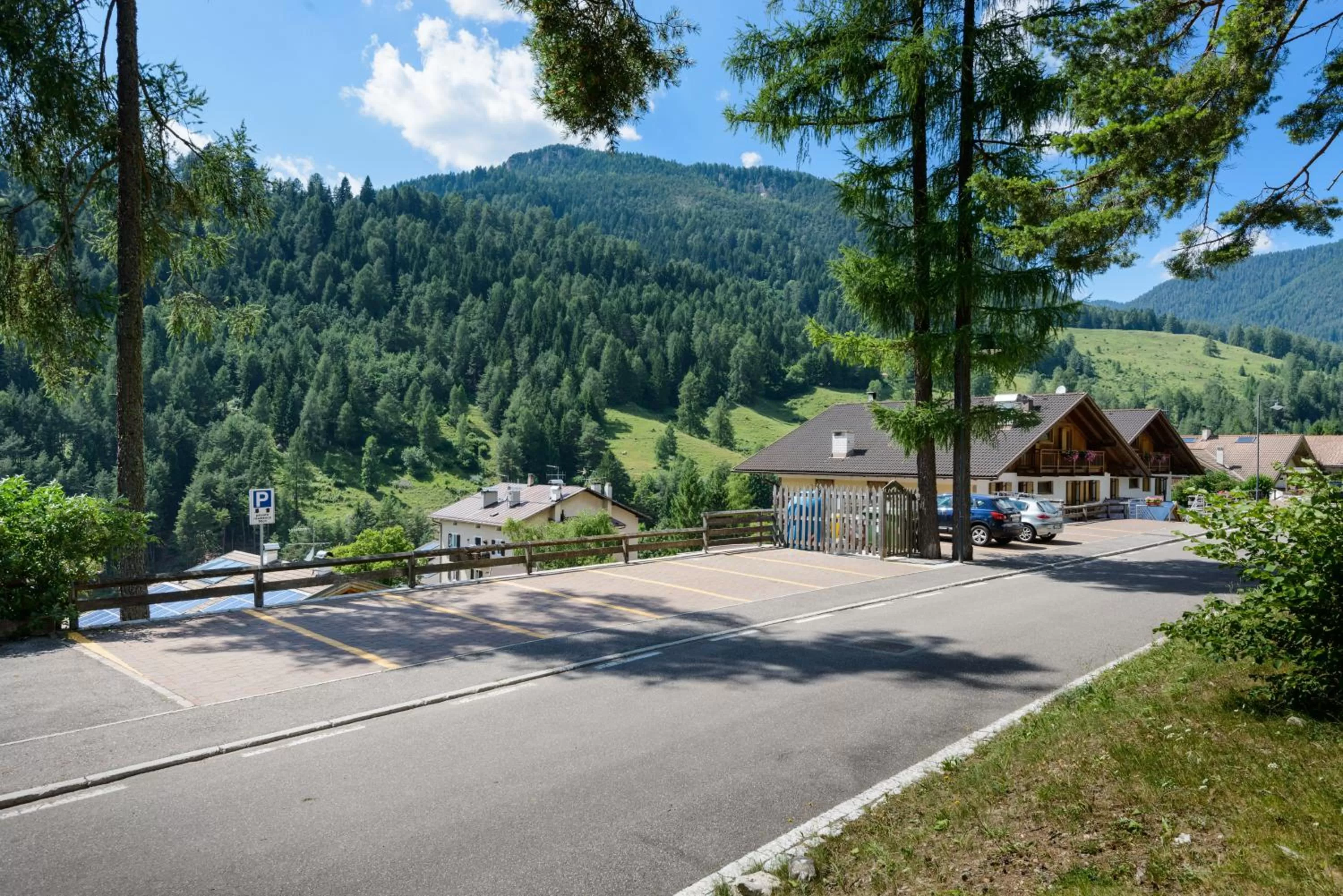 Street view in FORESTO holiday apartments