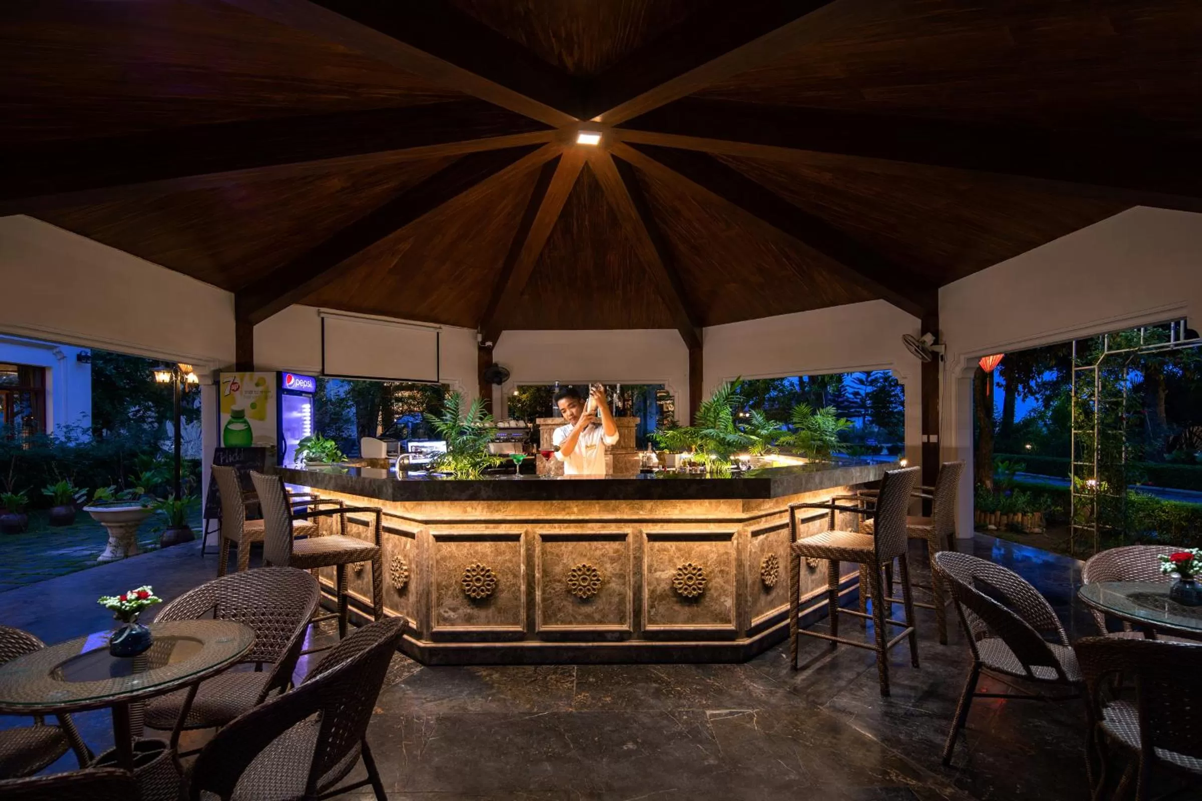 Balcony/Terrace in Ninh Binh Hidden Charm Hotel & Resort