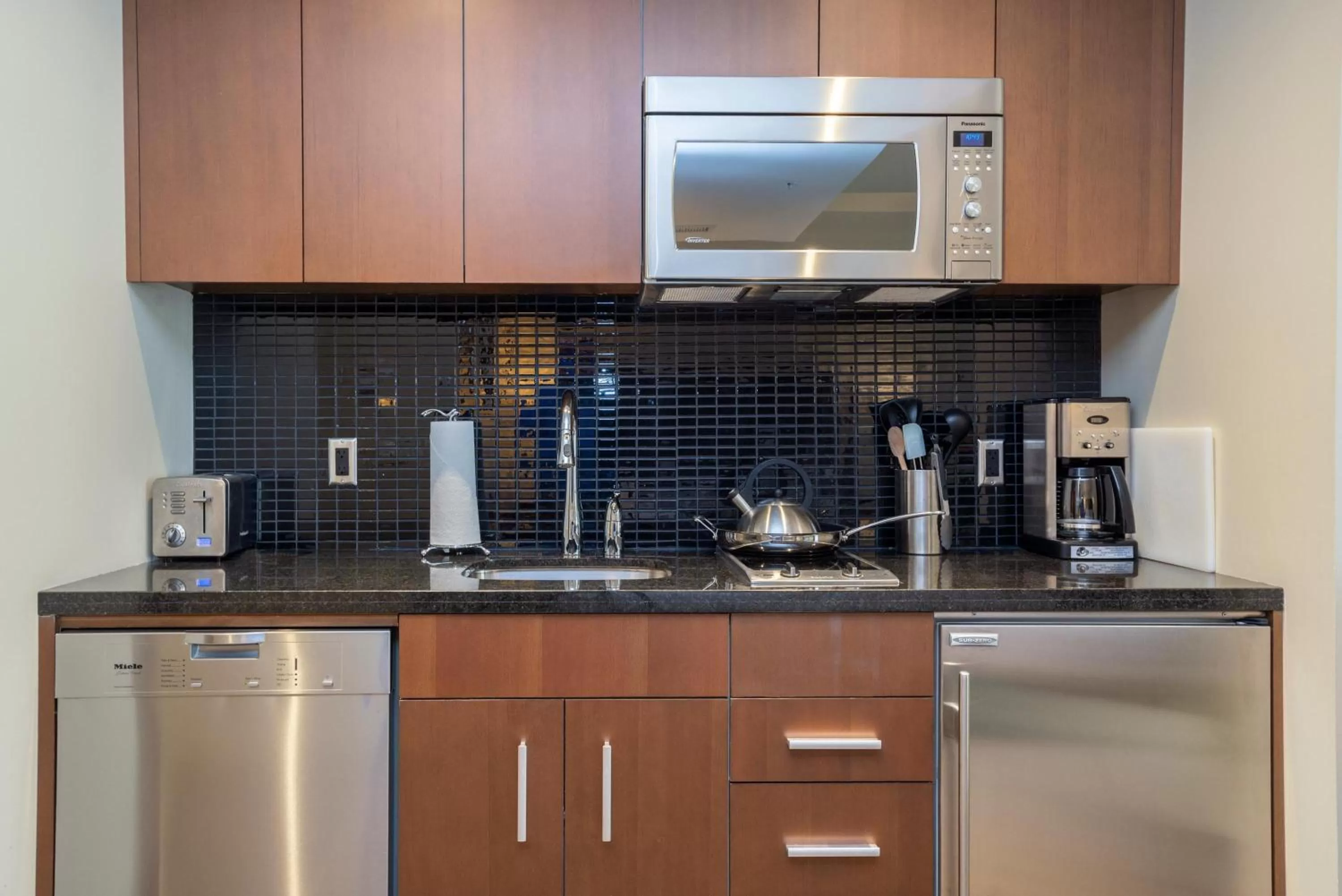 Kitchen or kitchenette in Sutton Place Hotel Revelstoke Mountain Resort