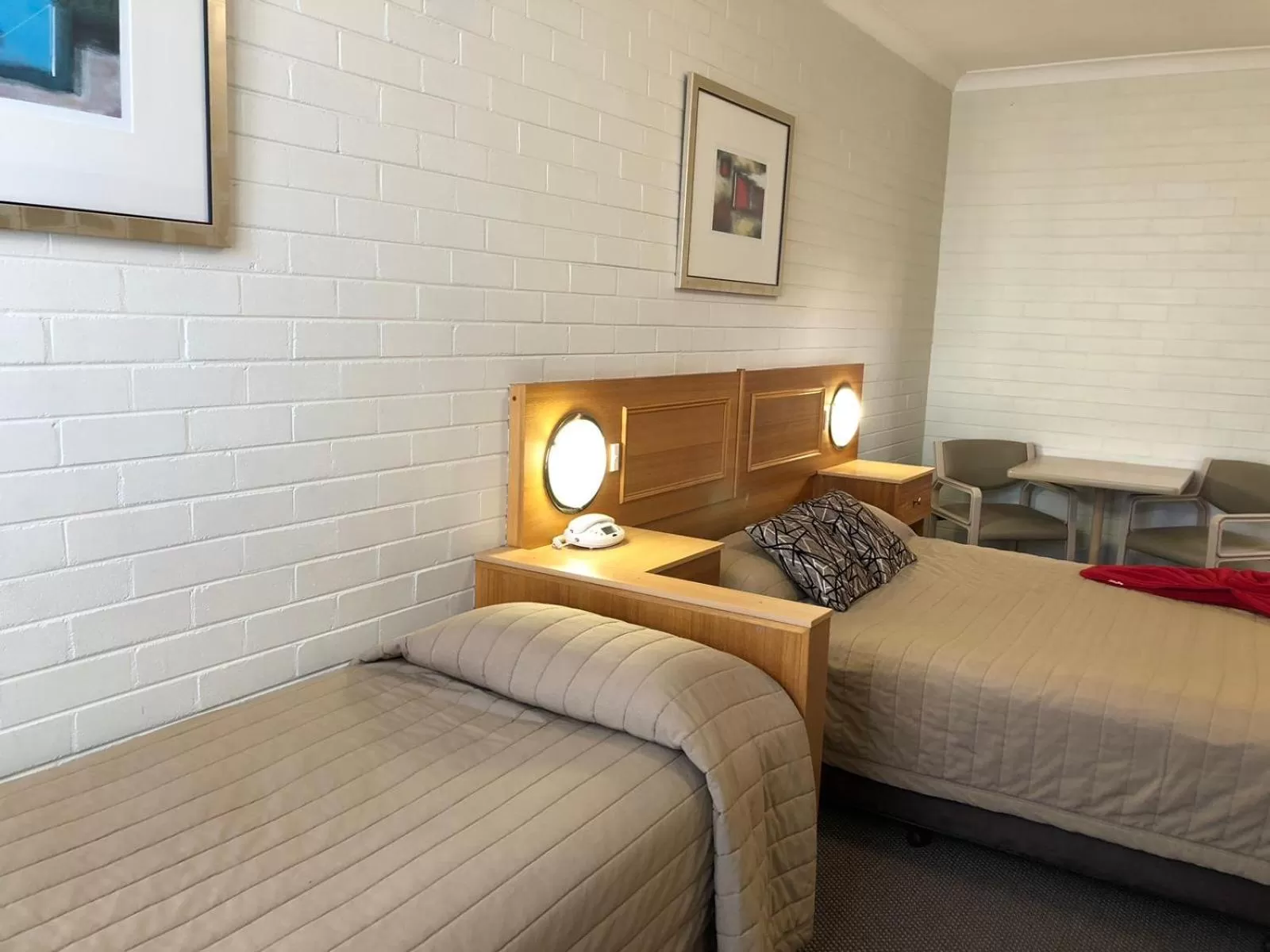 Bed in Goulburn Motor Inn