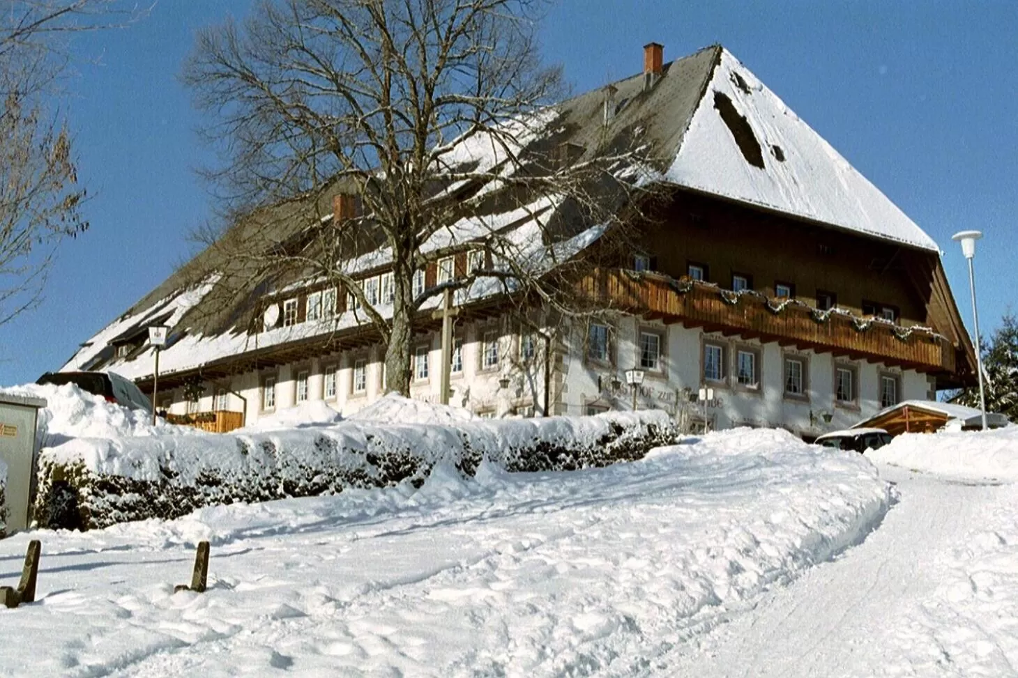 Property building in ZUR TRAUBE Schwarzwaldhotel & Restaurant am Titisee