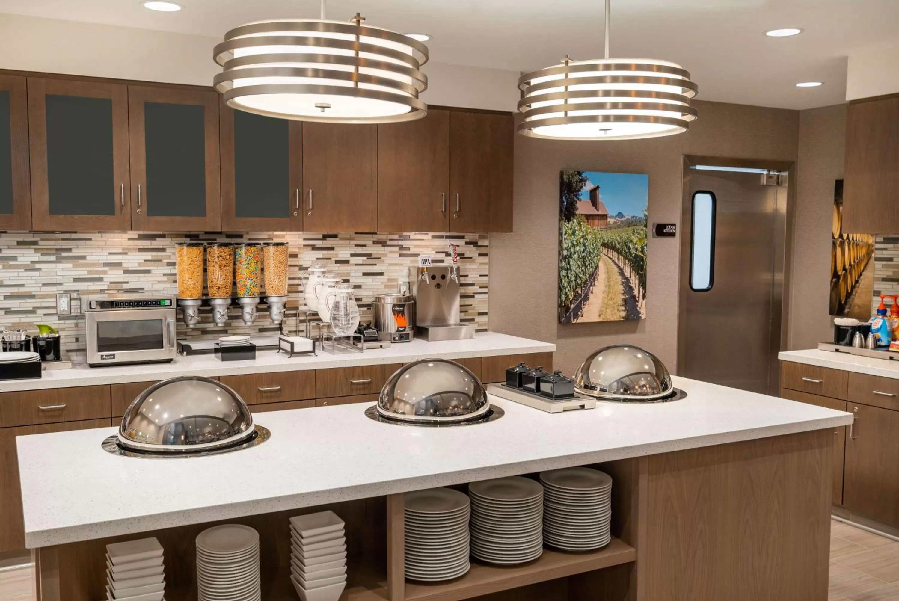 Breakfast in Homewood Suites By Hilton Livermore, Ca