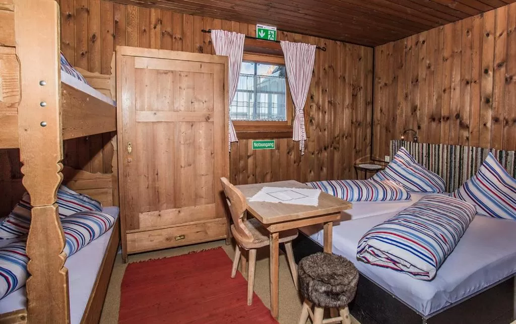 Hocheckhuette On Top of the Kitzbuehel Hahnenkamm Mountain