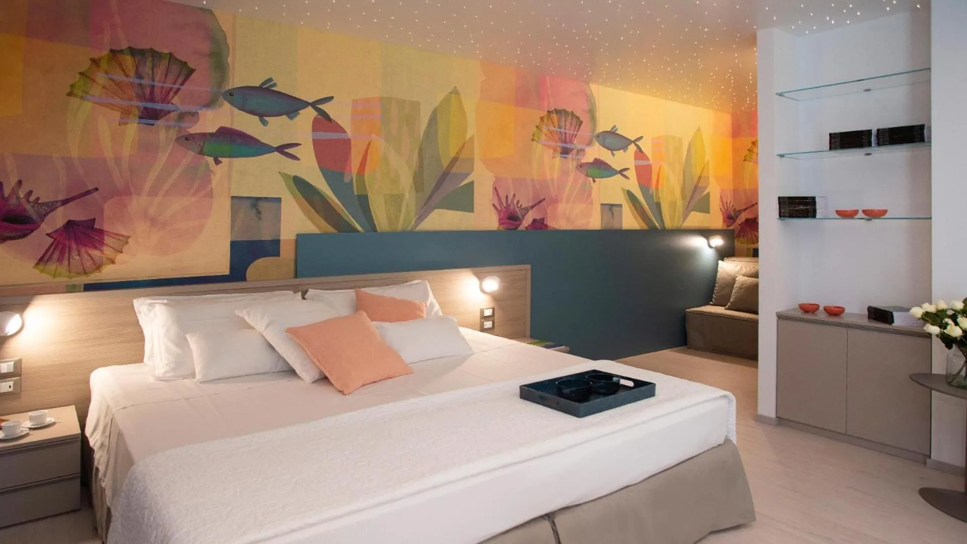 Bed in Hotel President