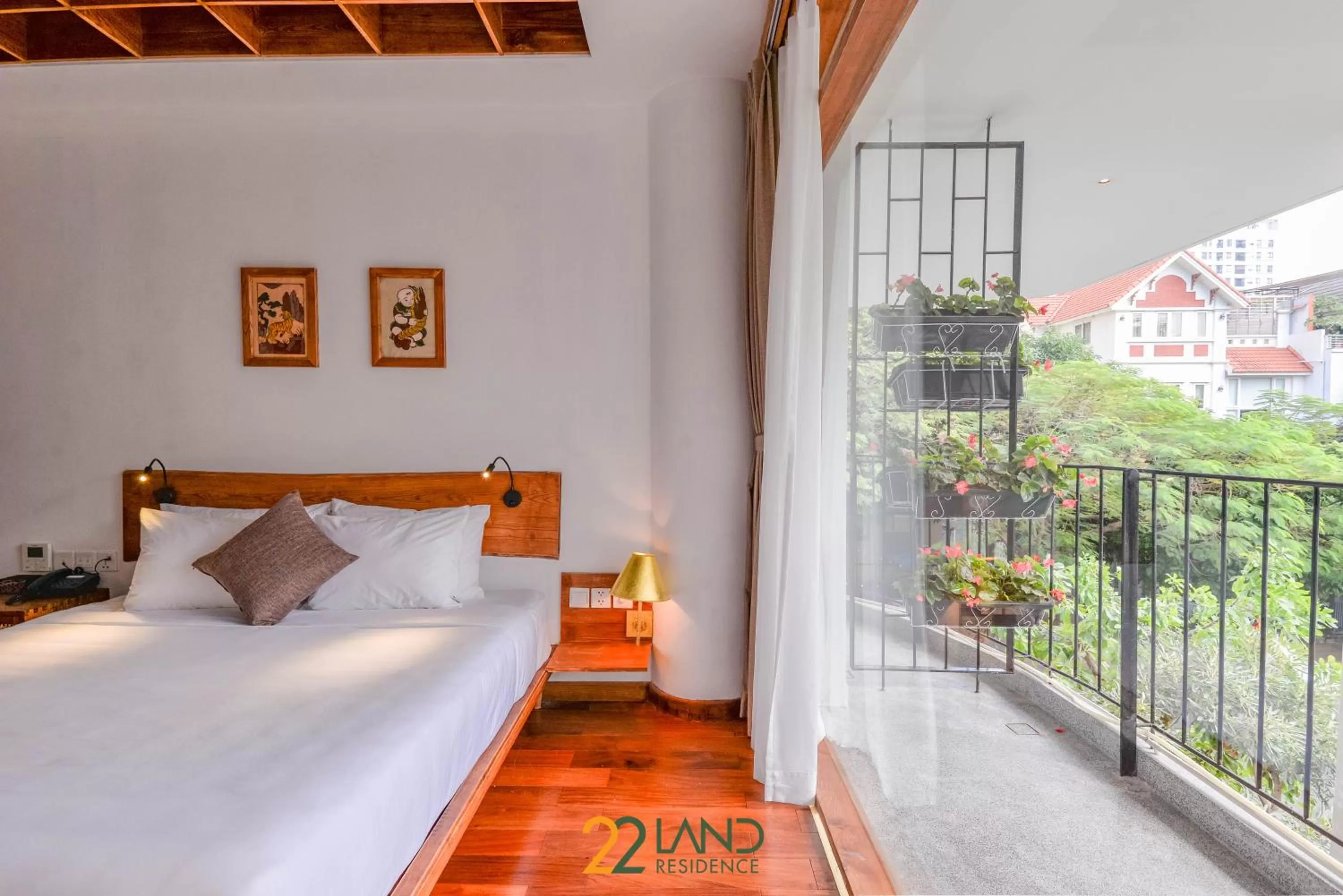 Bed in 22Land Hotel & Residence