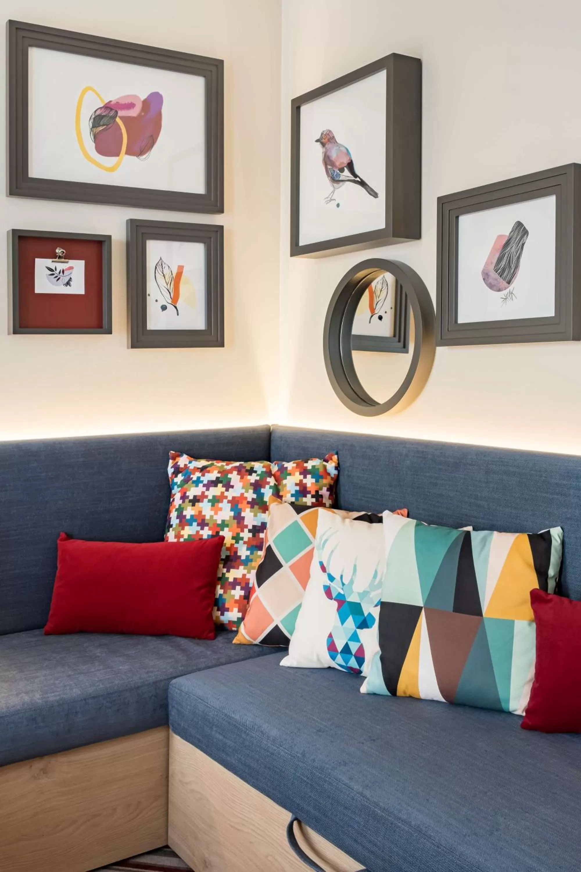 Living room in Hampton by Hilton Riga Airport