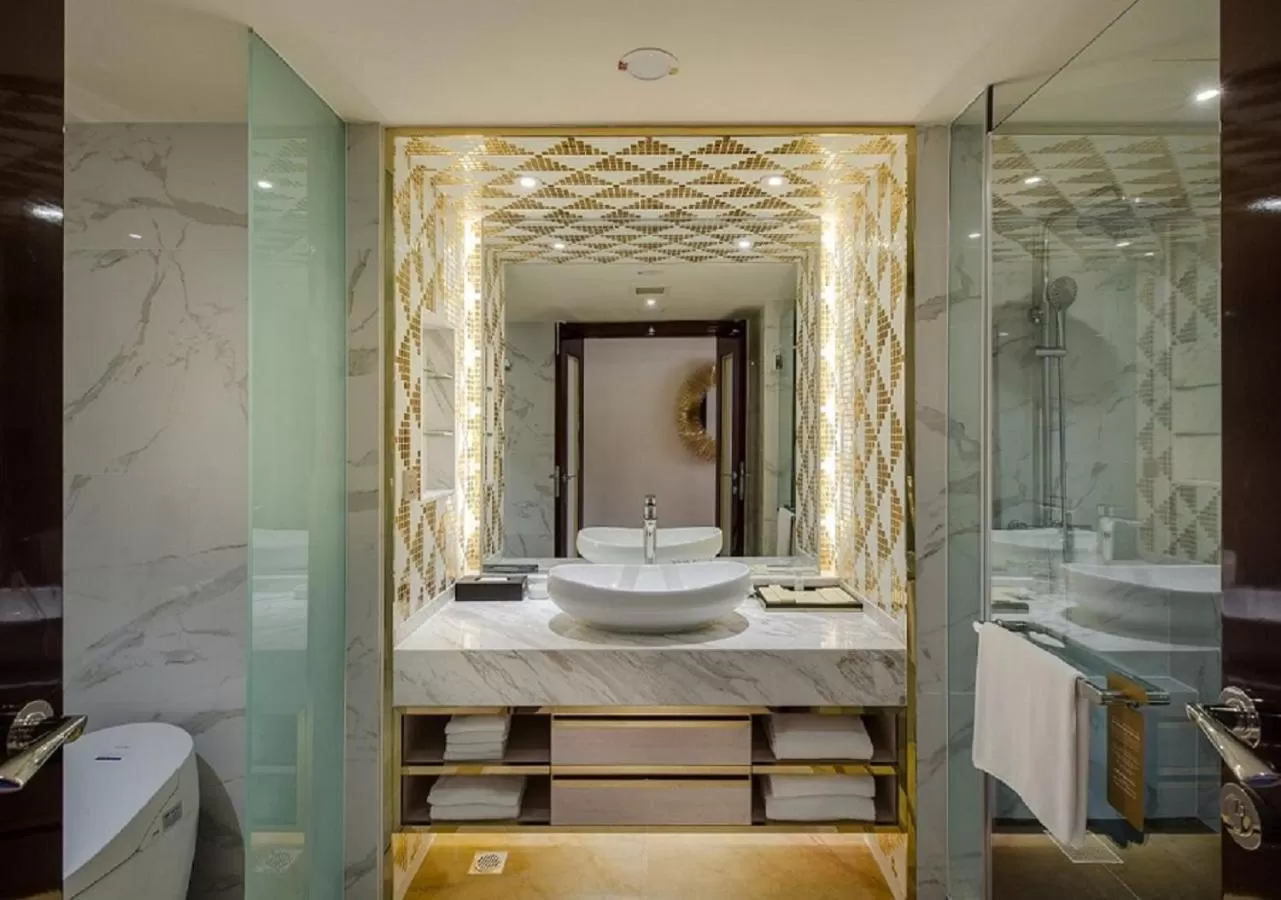 Bathroom in NagaWorld Hotel & Entertainment Complex