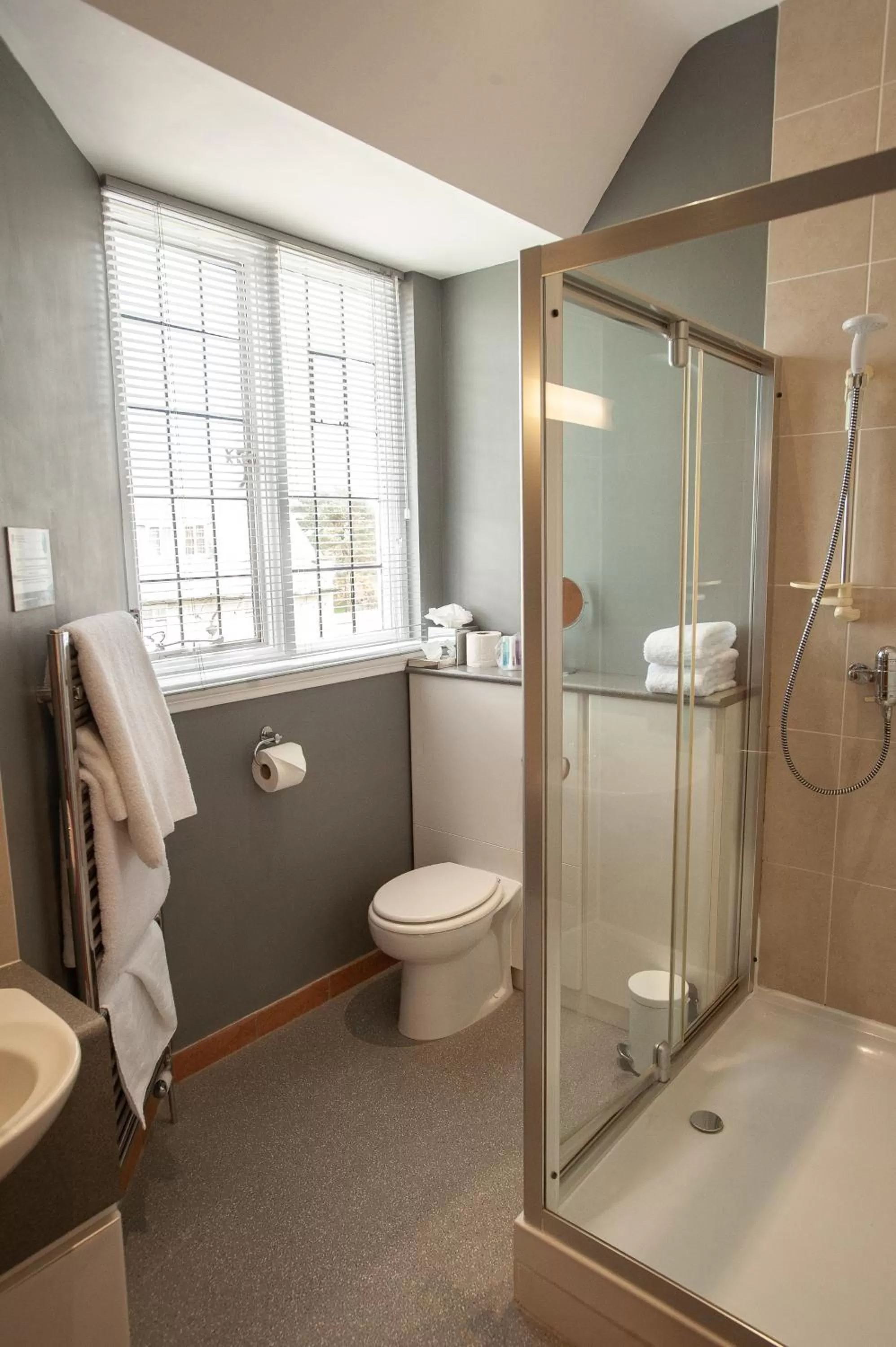 Shower in The Management Centre