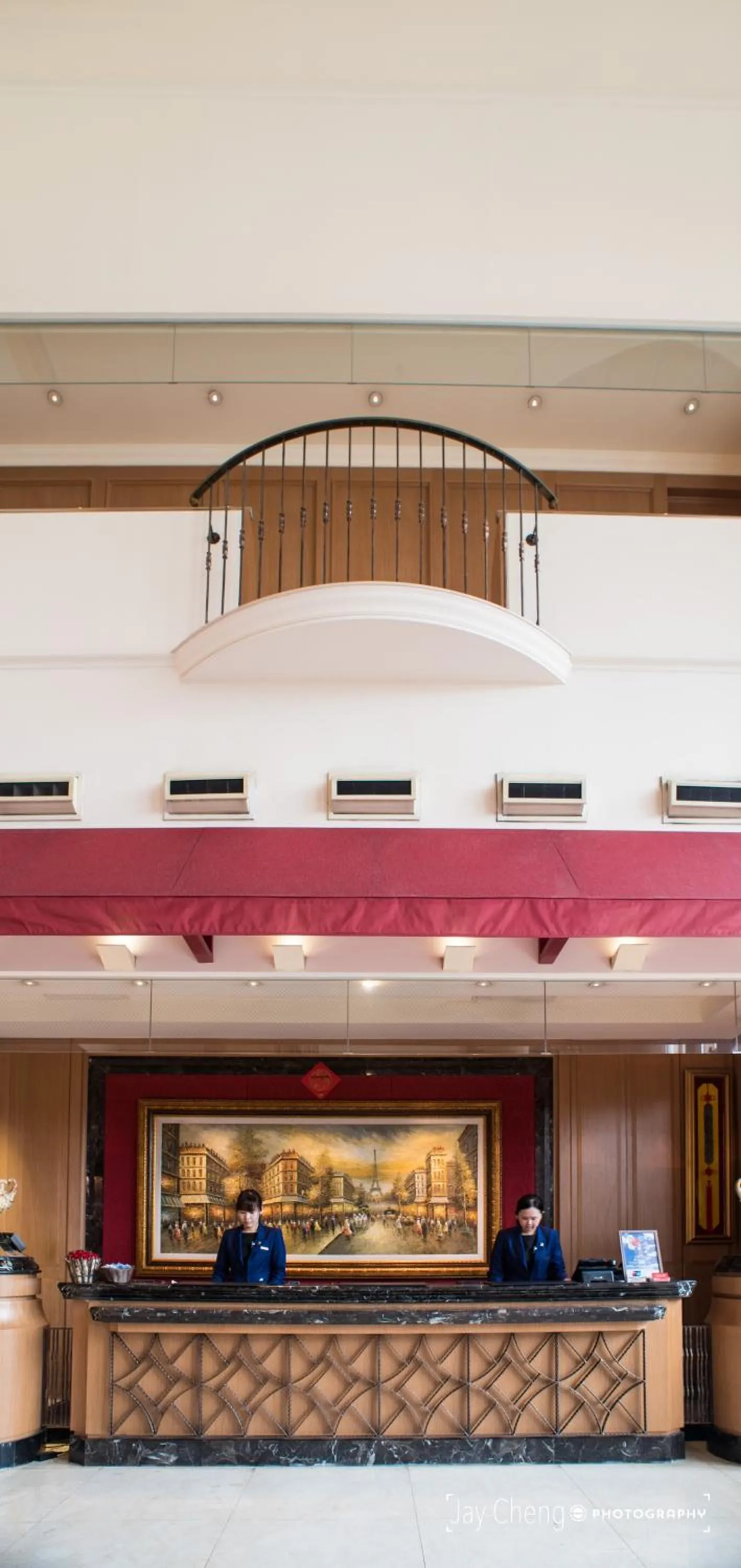 Lobby or reception in Chateau de Chine Xinzhuang