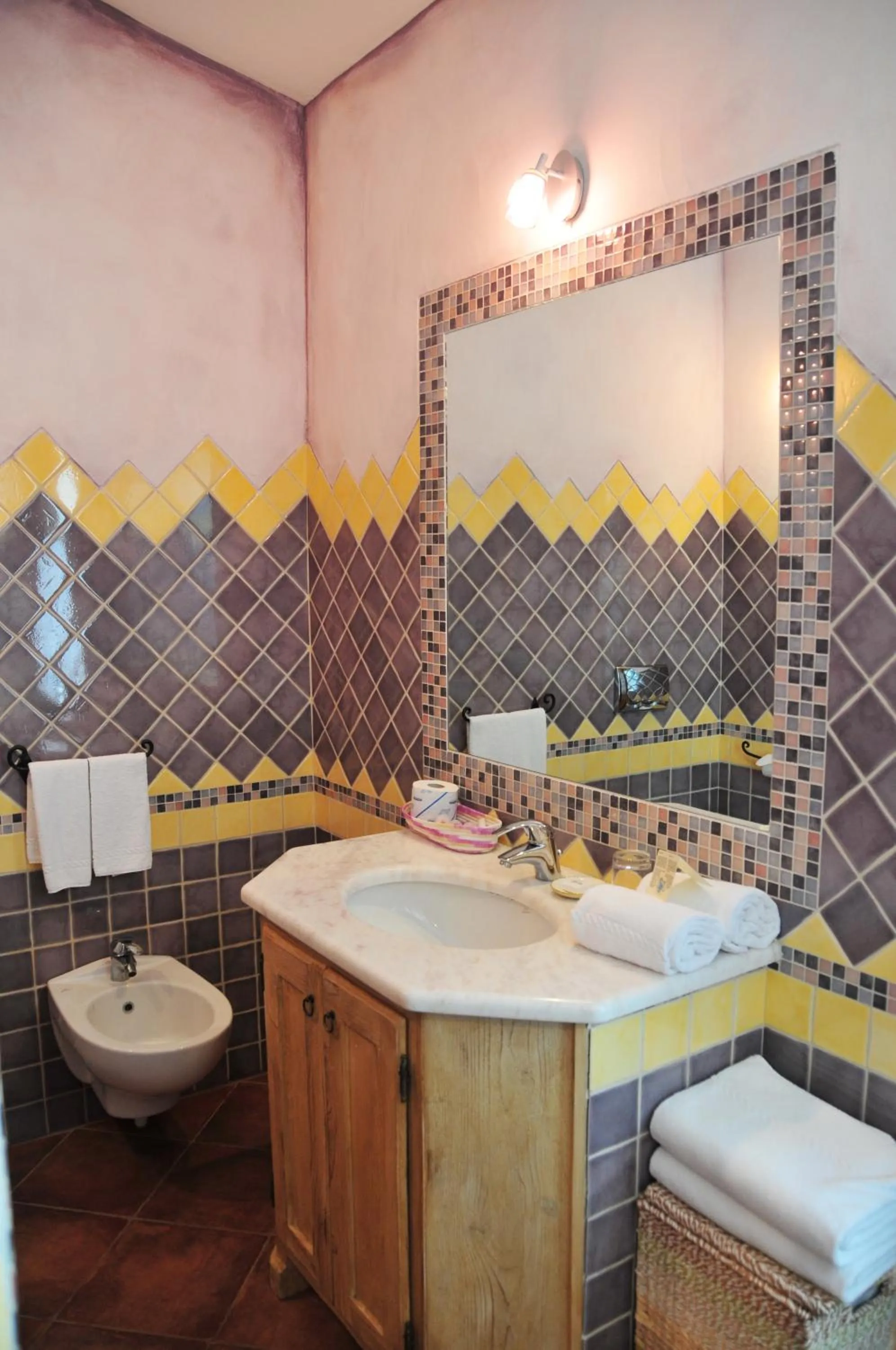 Bathroom in Tenuta Pilastru Country Resort & Spa