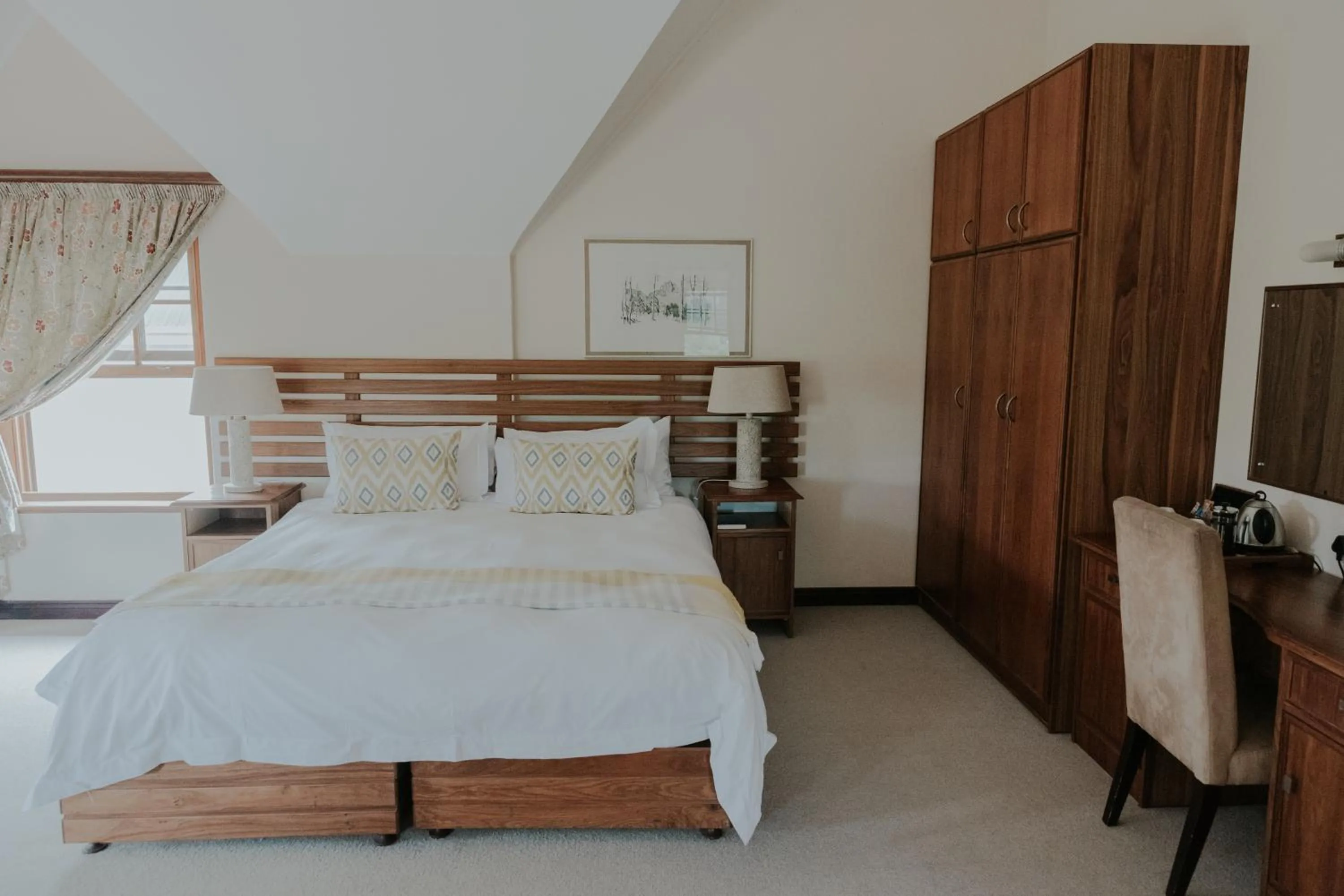 Bed in Cana Vineyard Guesthouse