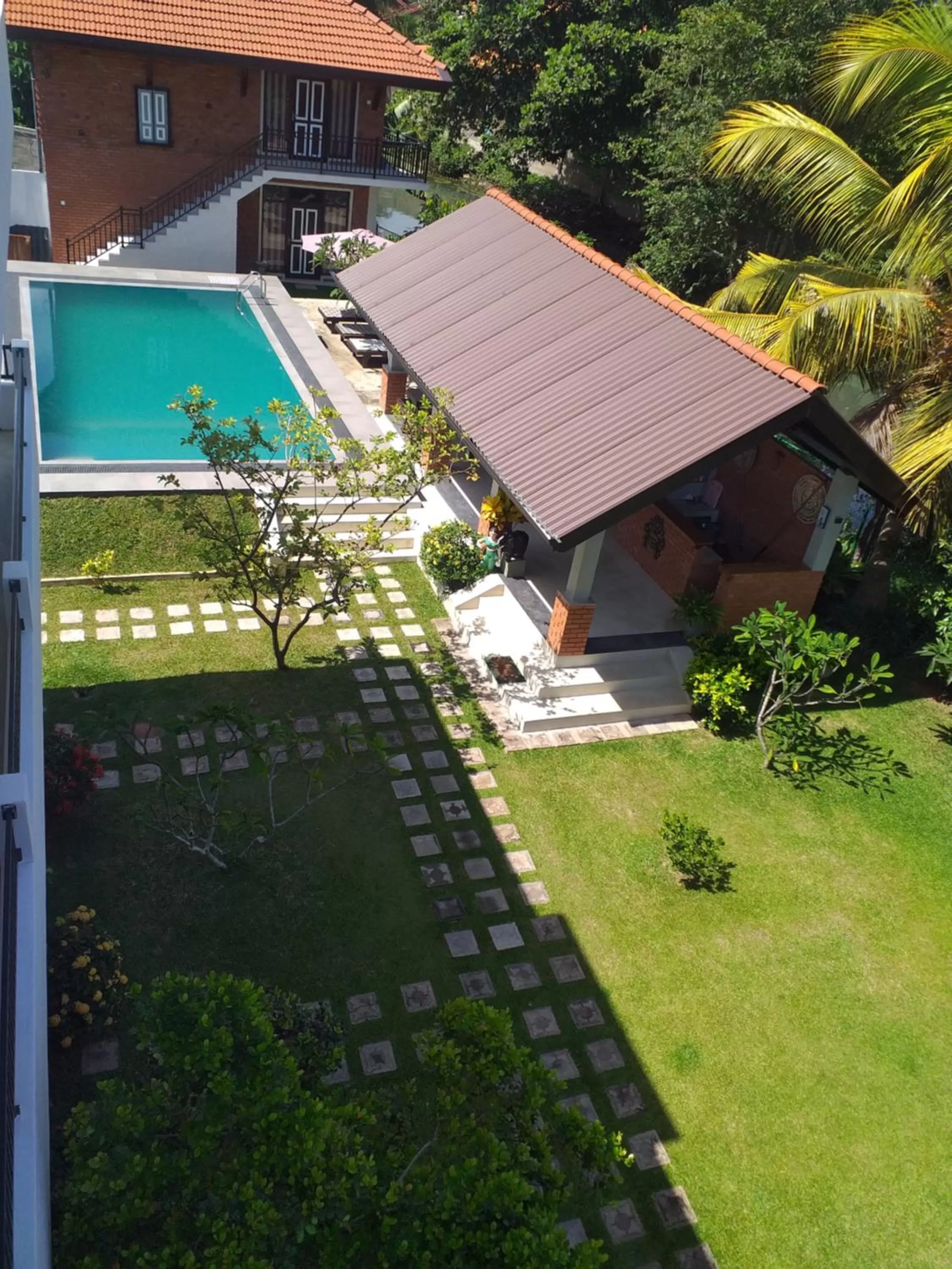 Garden view, Pool View in Green Wood Villa Negombo