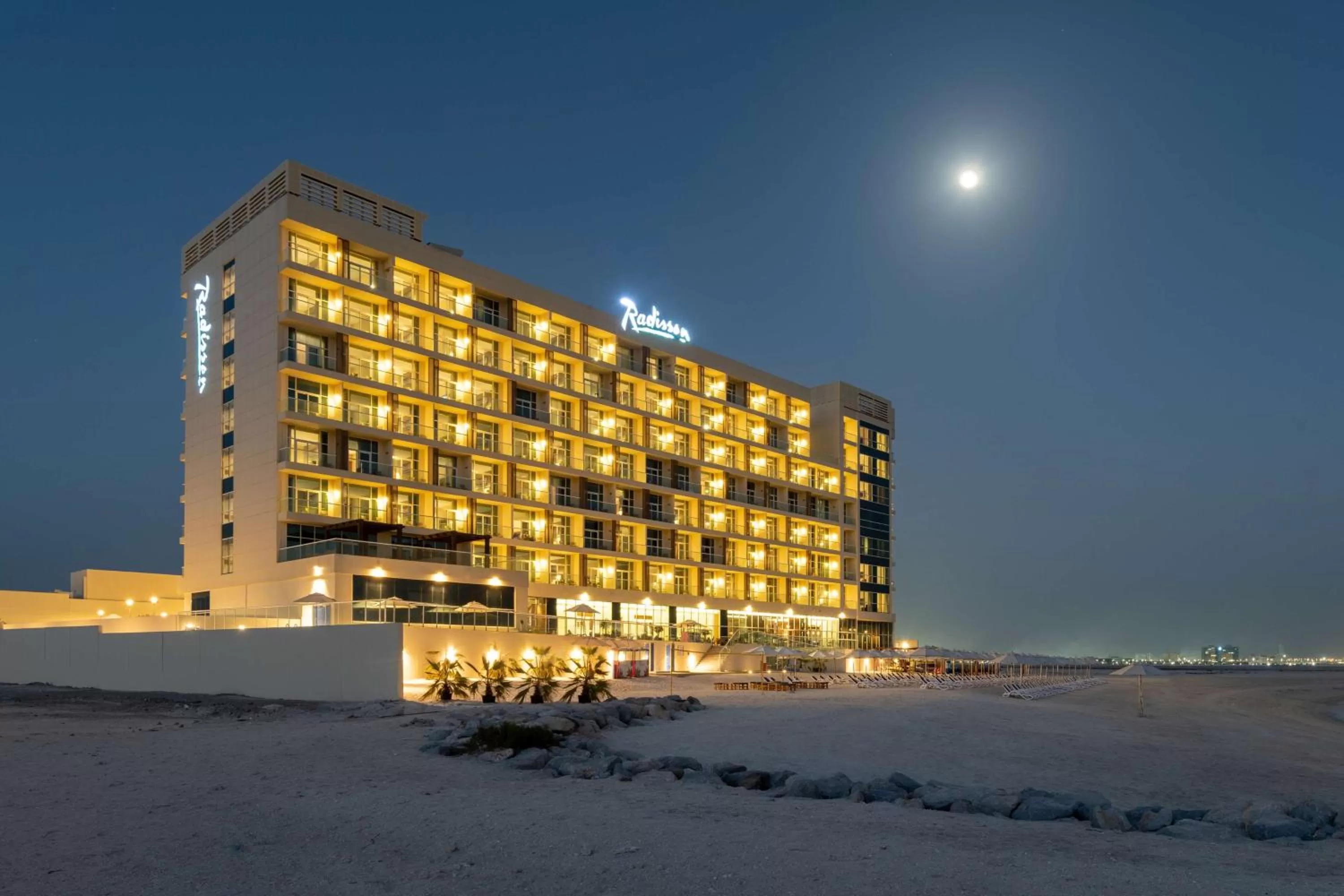 Property building in Radisson Resort Ras Al Khaimah Marjan Island