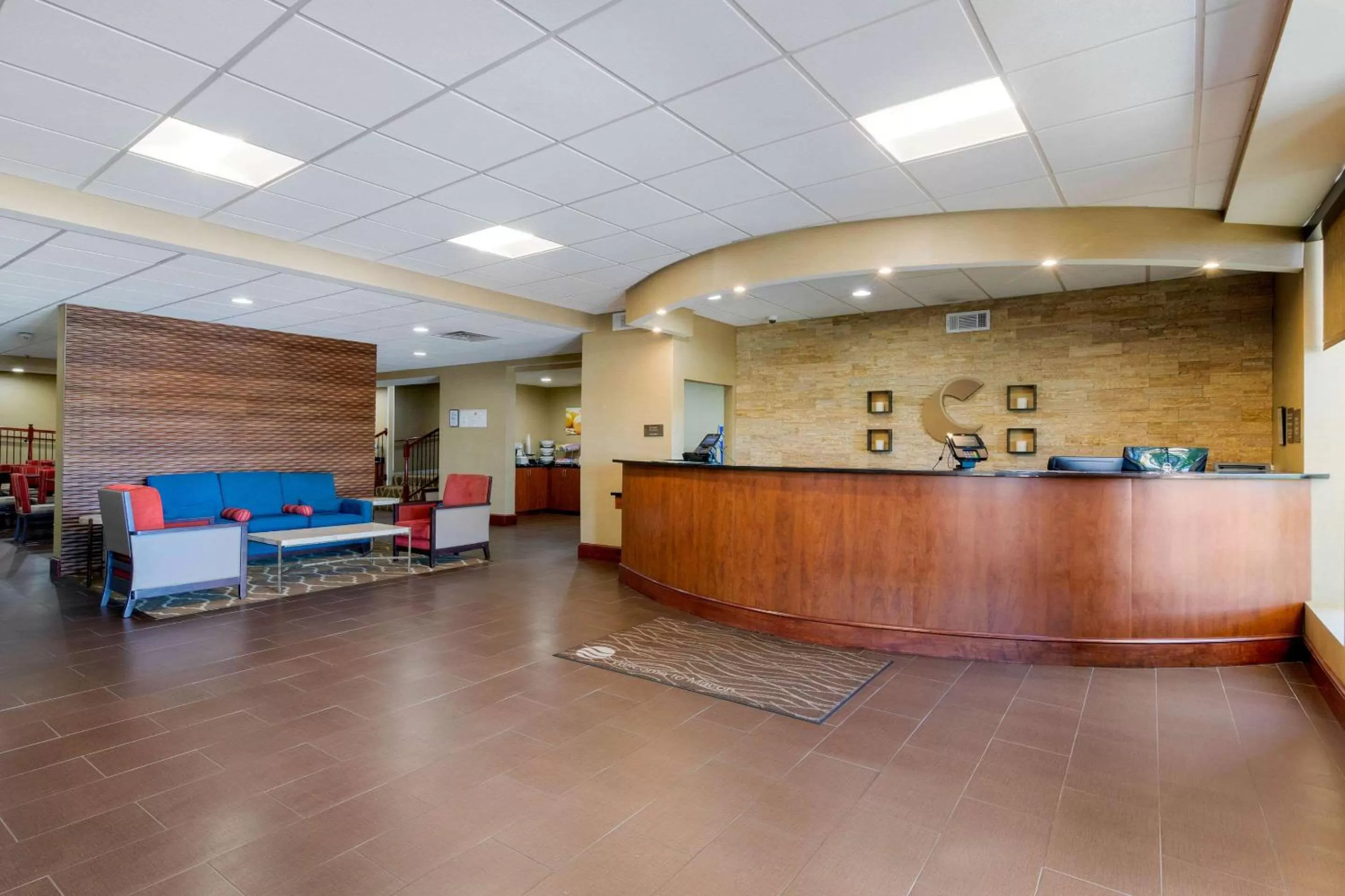 Lobby or reception in Comfort Inn & Suites Macon West