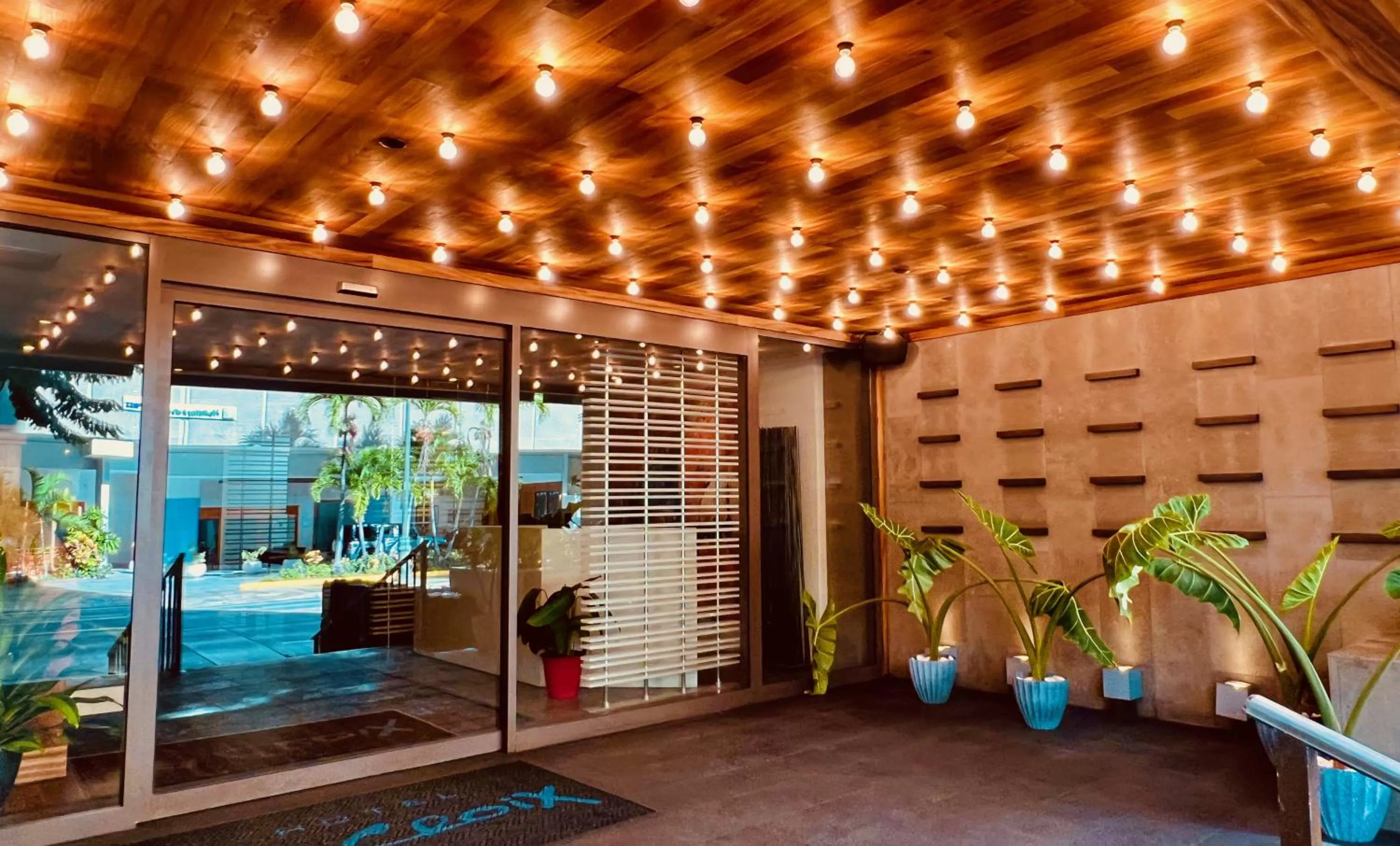 Facade/entrance in Hotel La Croix