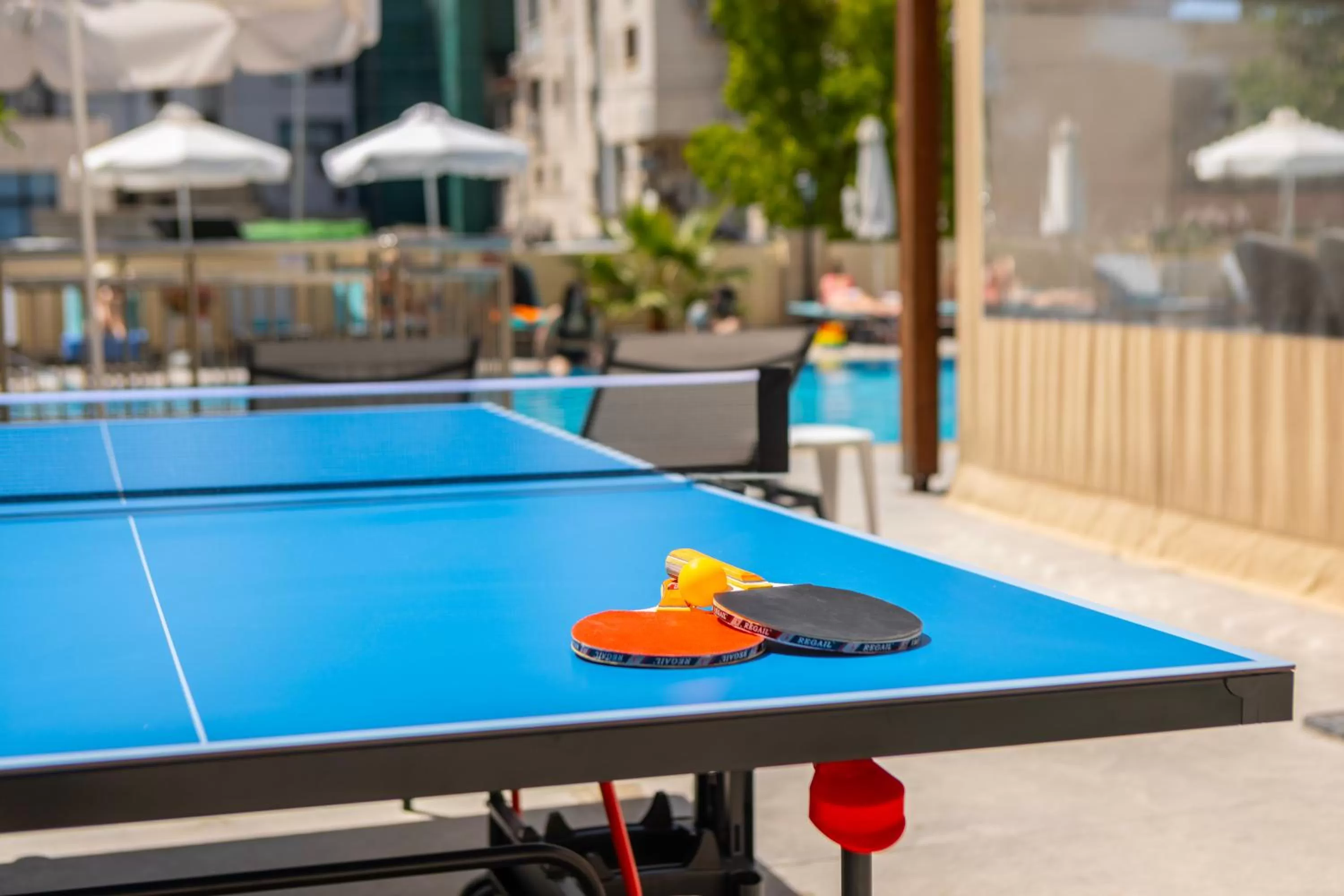 Table tennis in Kapetanios Limassol Hotel