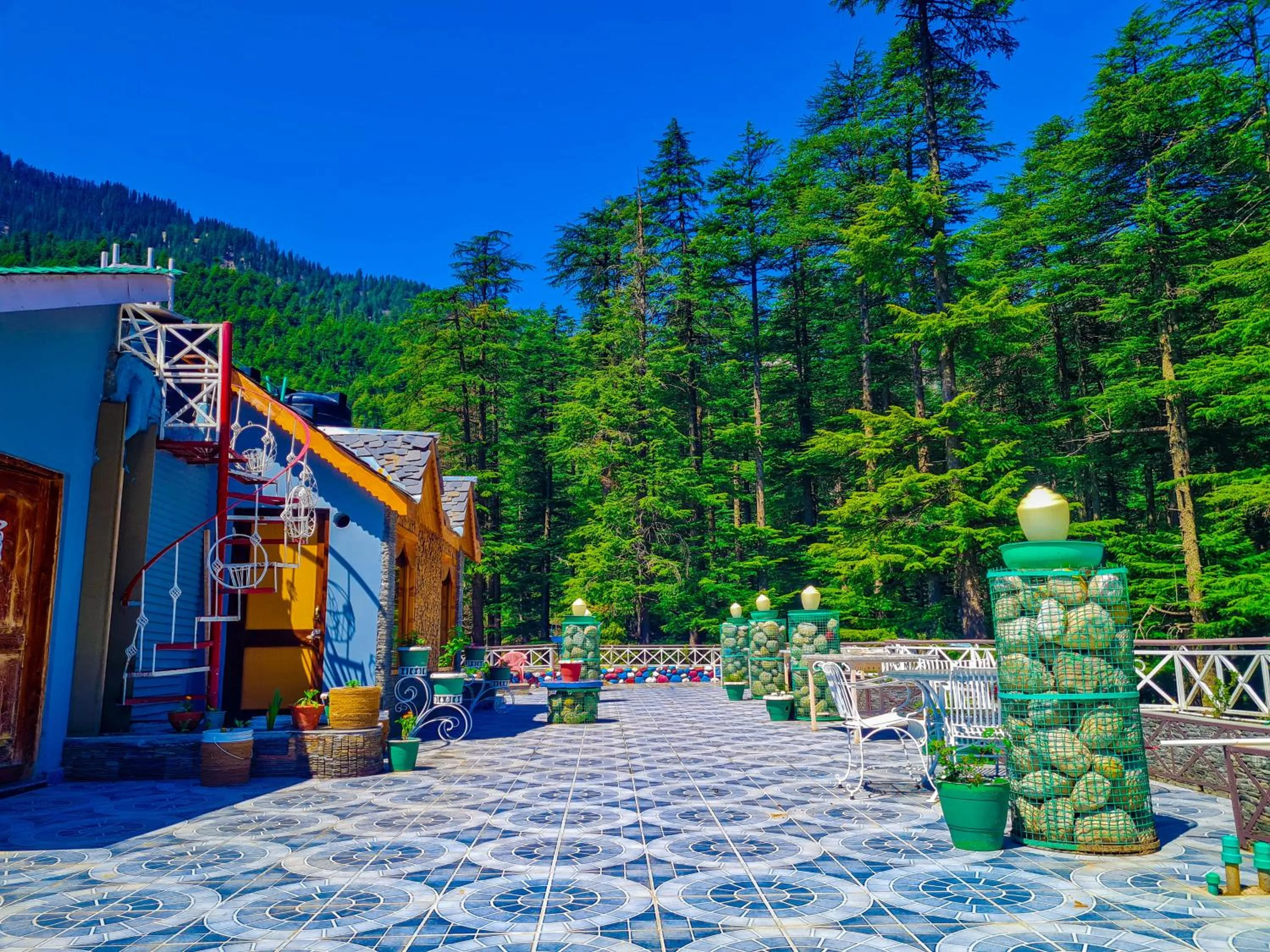Balcony/Terrace in Hotel Mountain Top