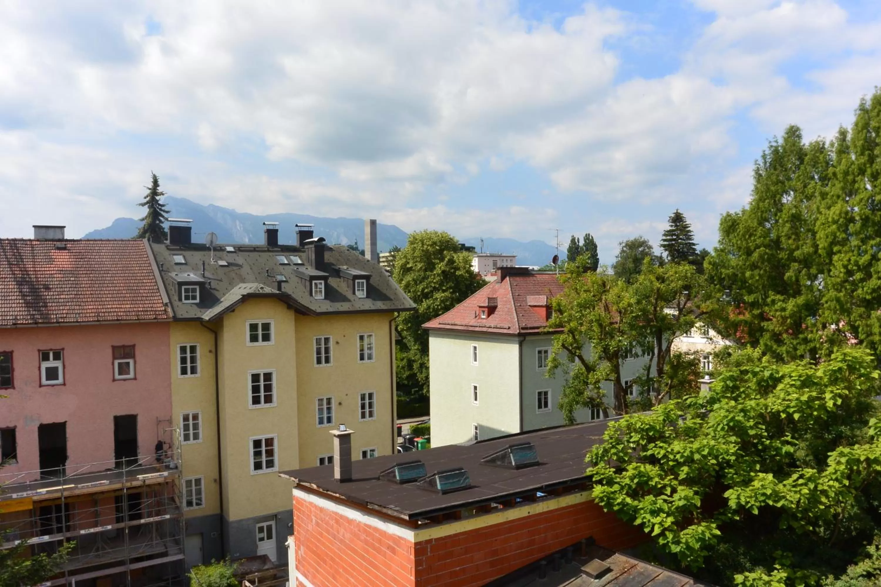 Garden view in Adlerhof
