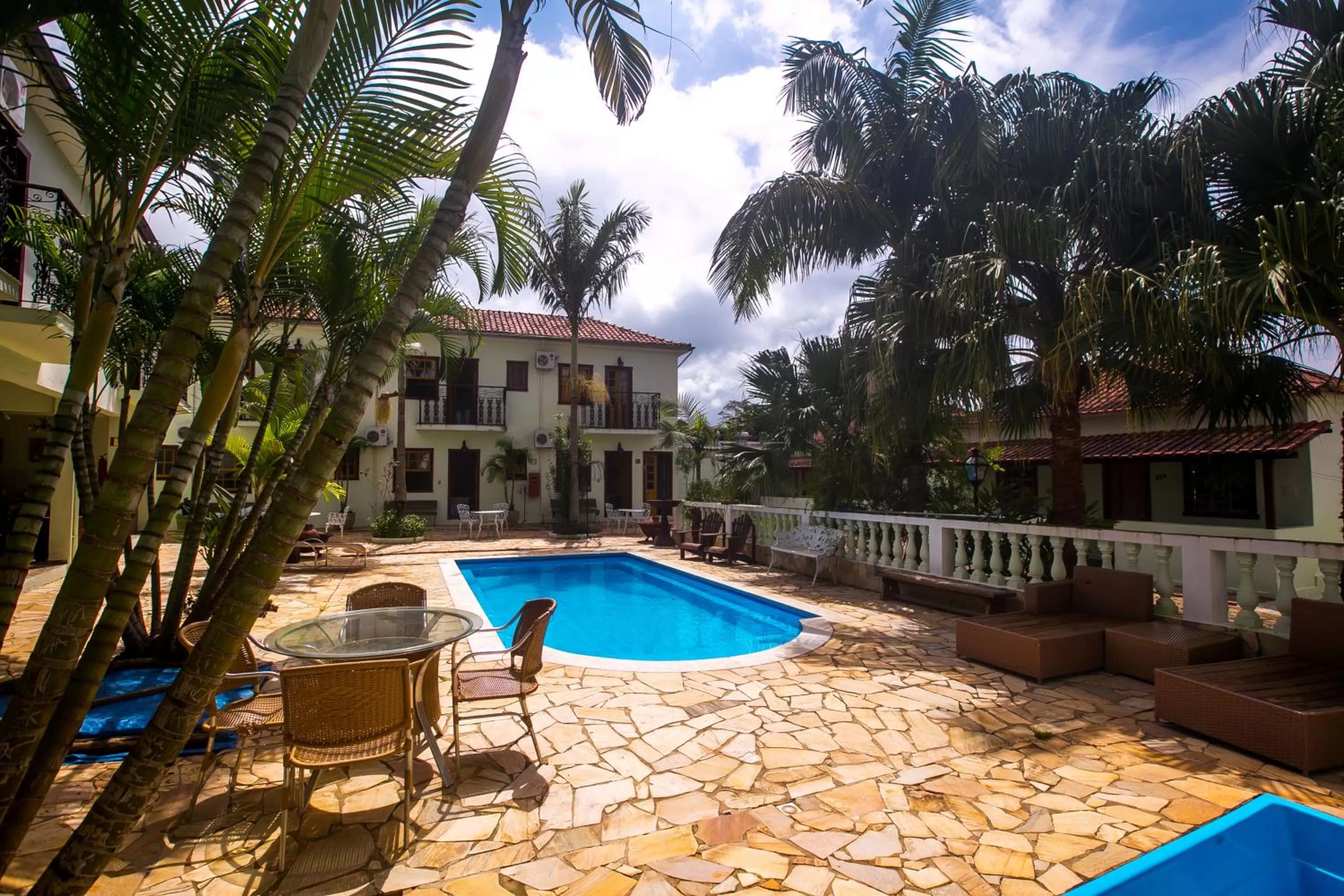 Patio in Pousada Neuza Barbosa