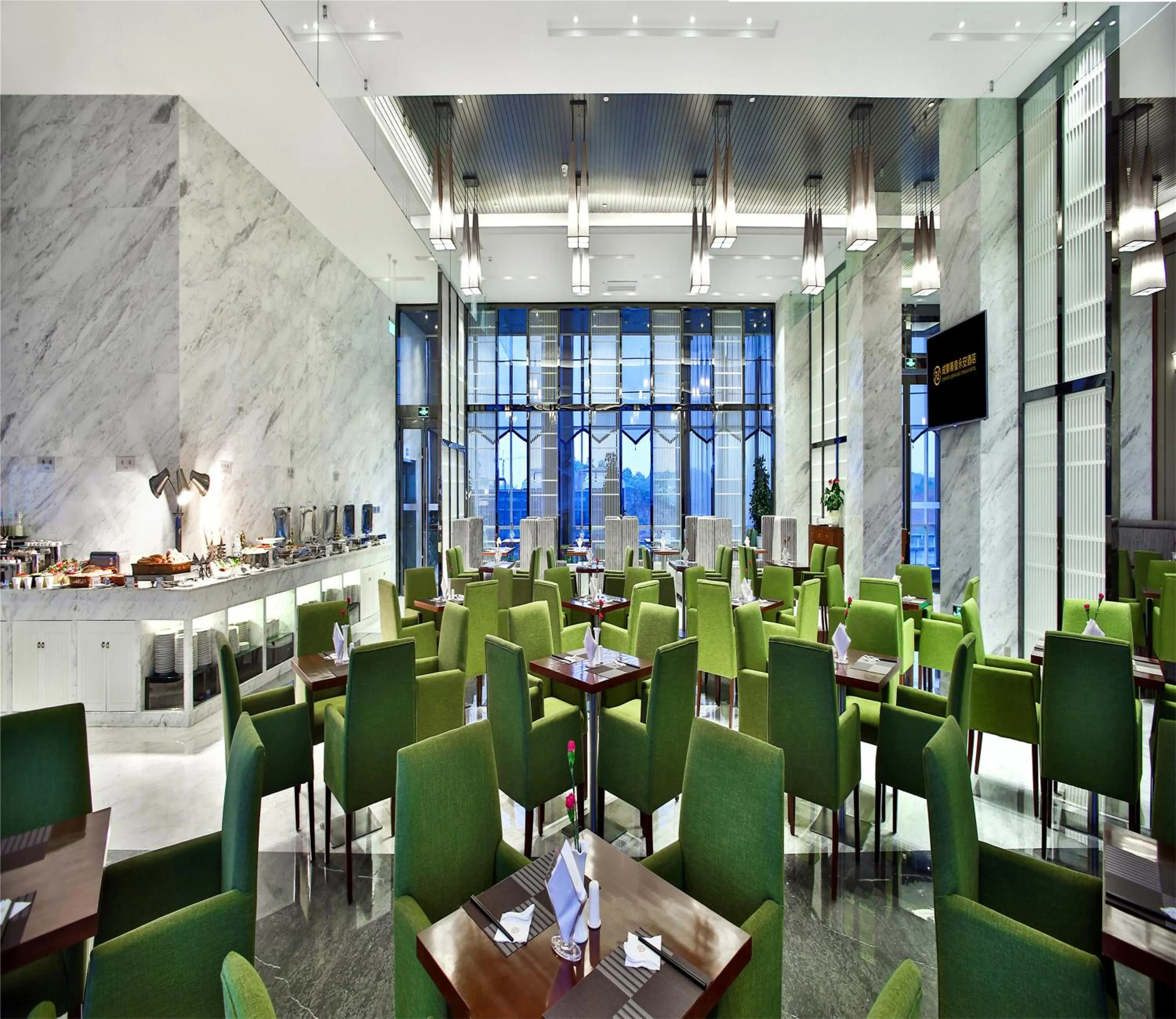 Restaurant/Places to Eat in Qin Huang Yong An Hotel