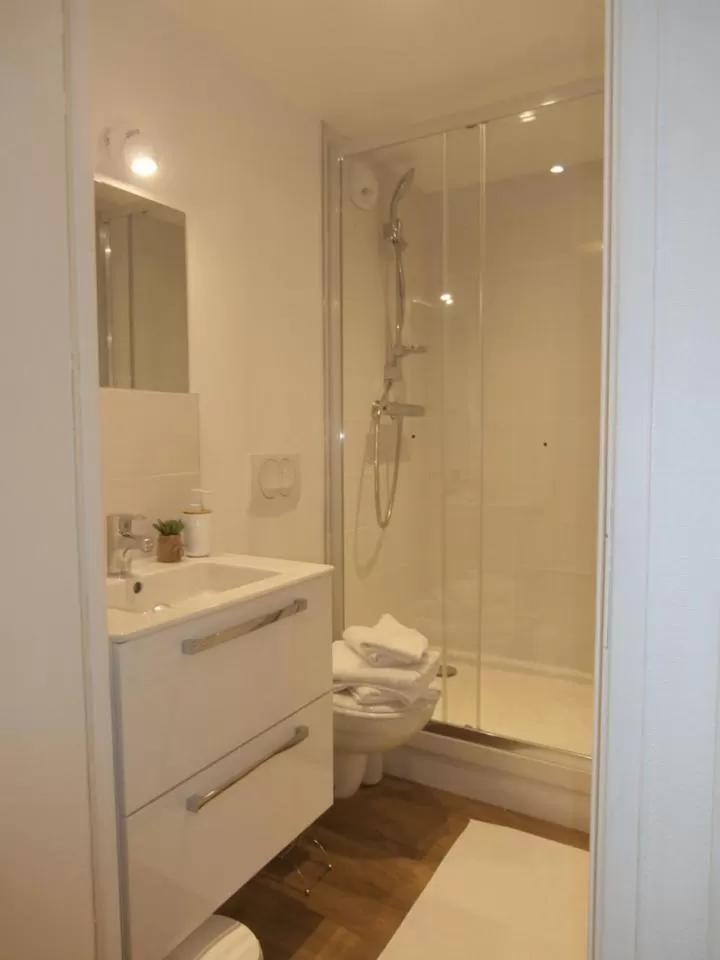 Shower in au Claire de lune