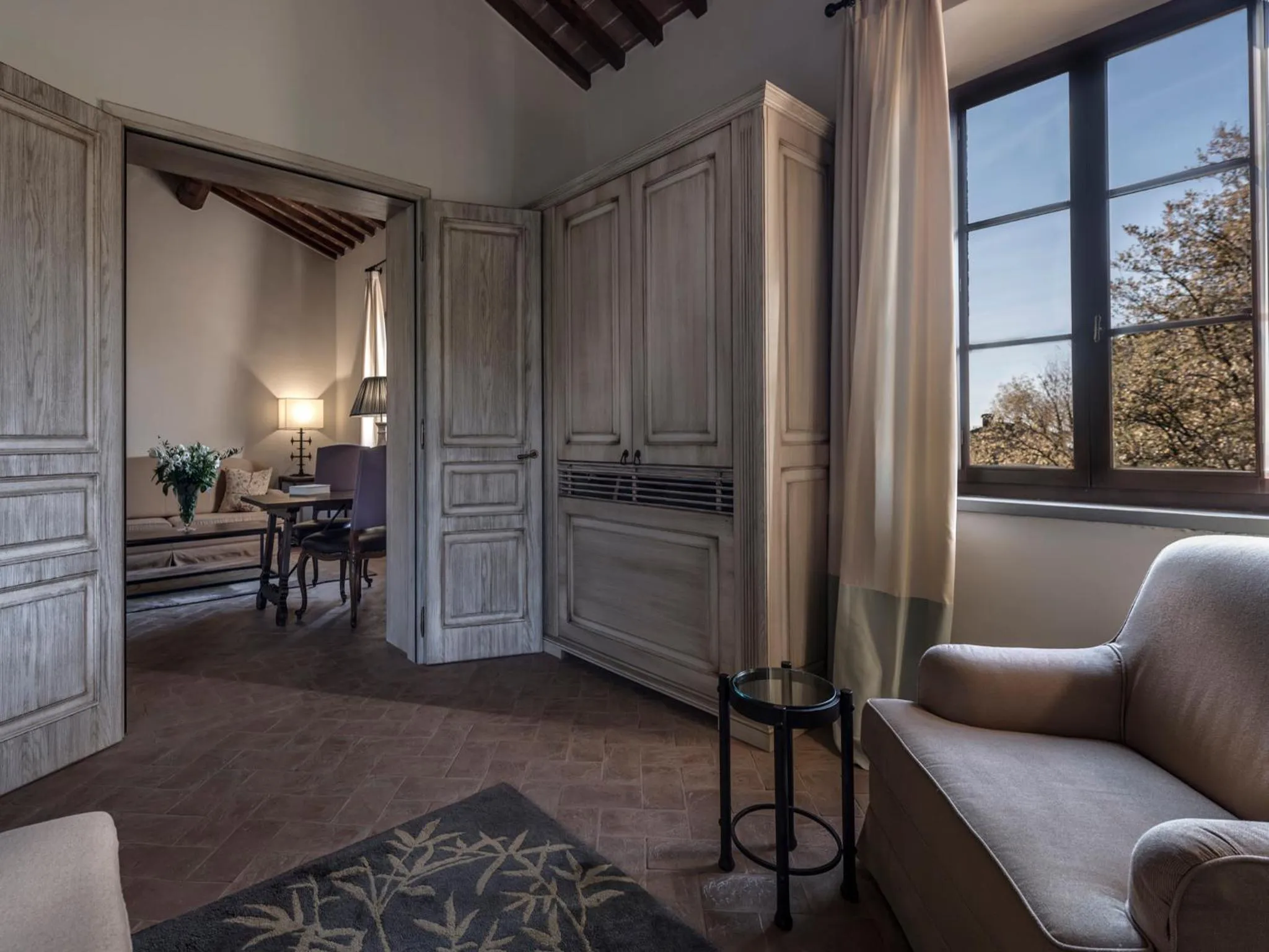 Living room in Castel Monastero - The Leading Hotels of the World