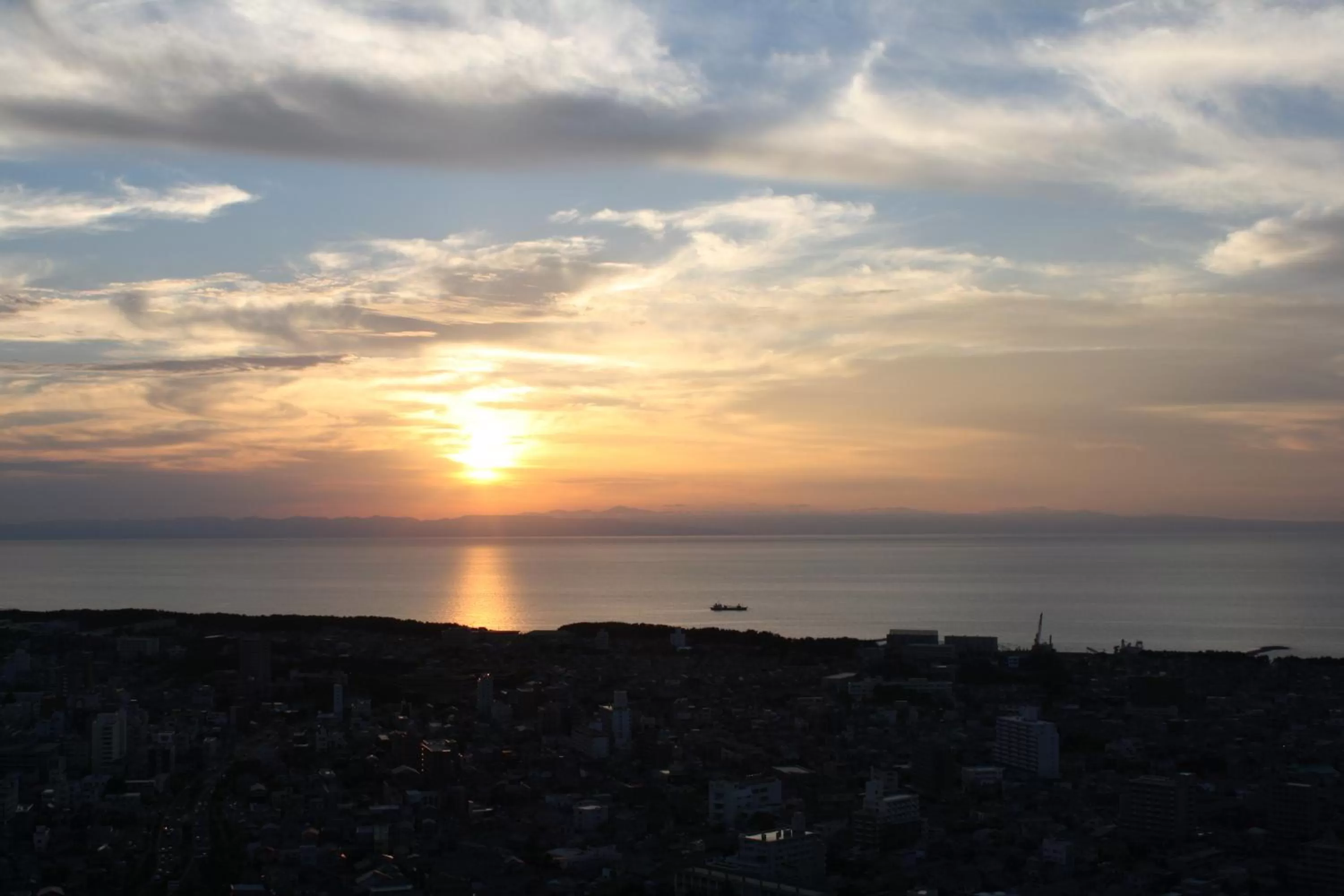 Sea view in Hotel Nikko Niigata