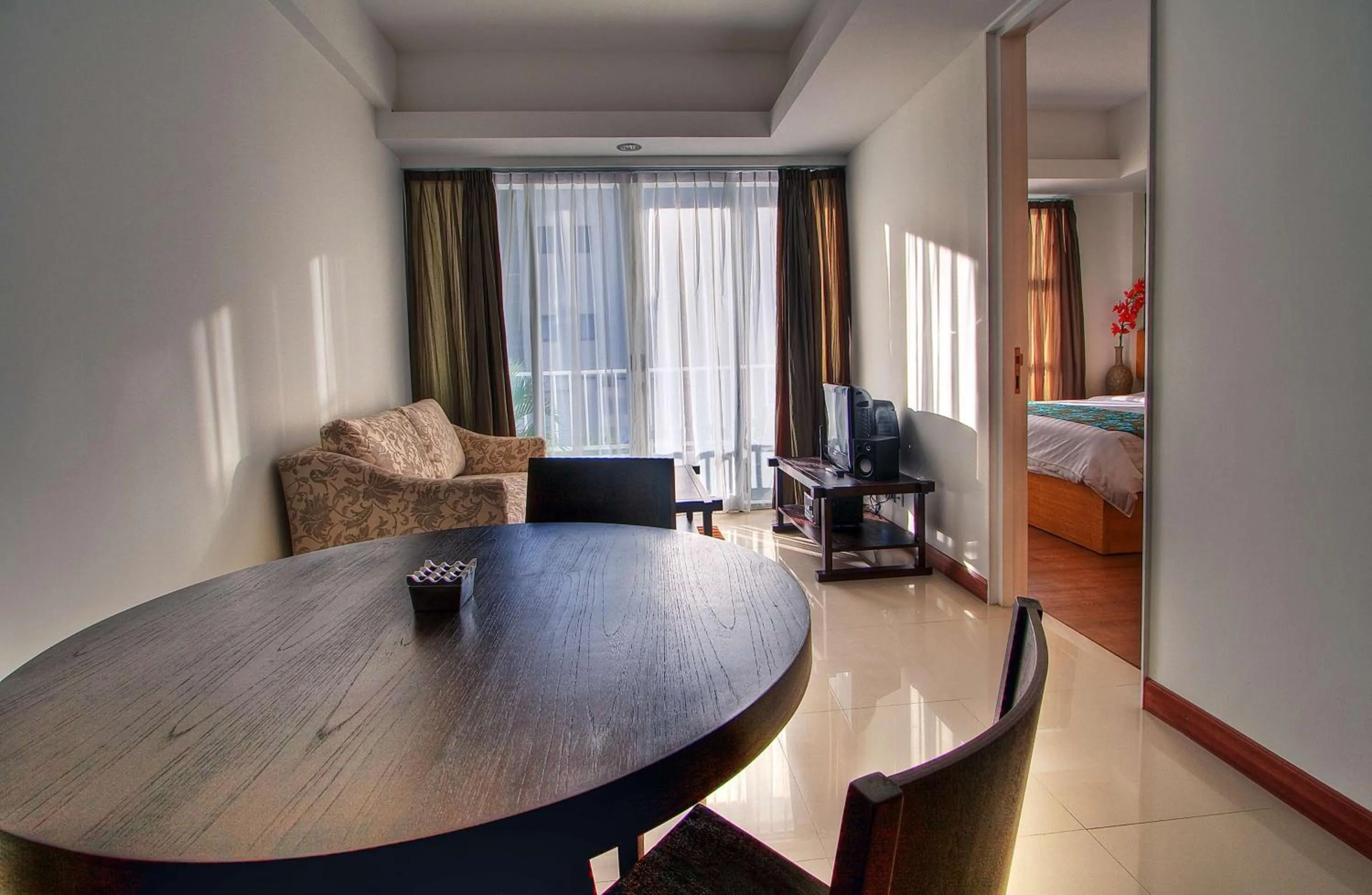 Living room in Sunset Residence and Condotel