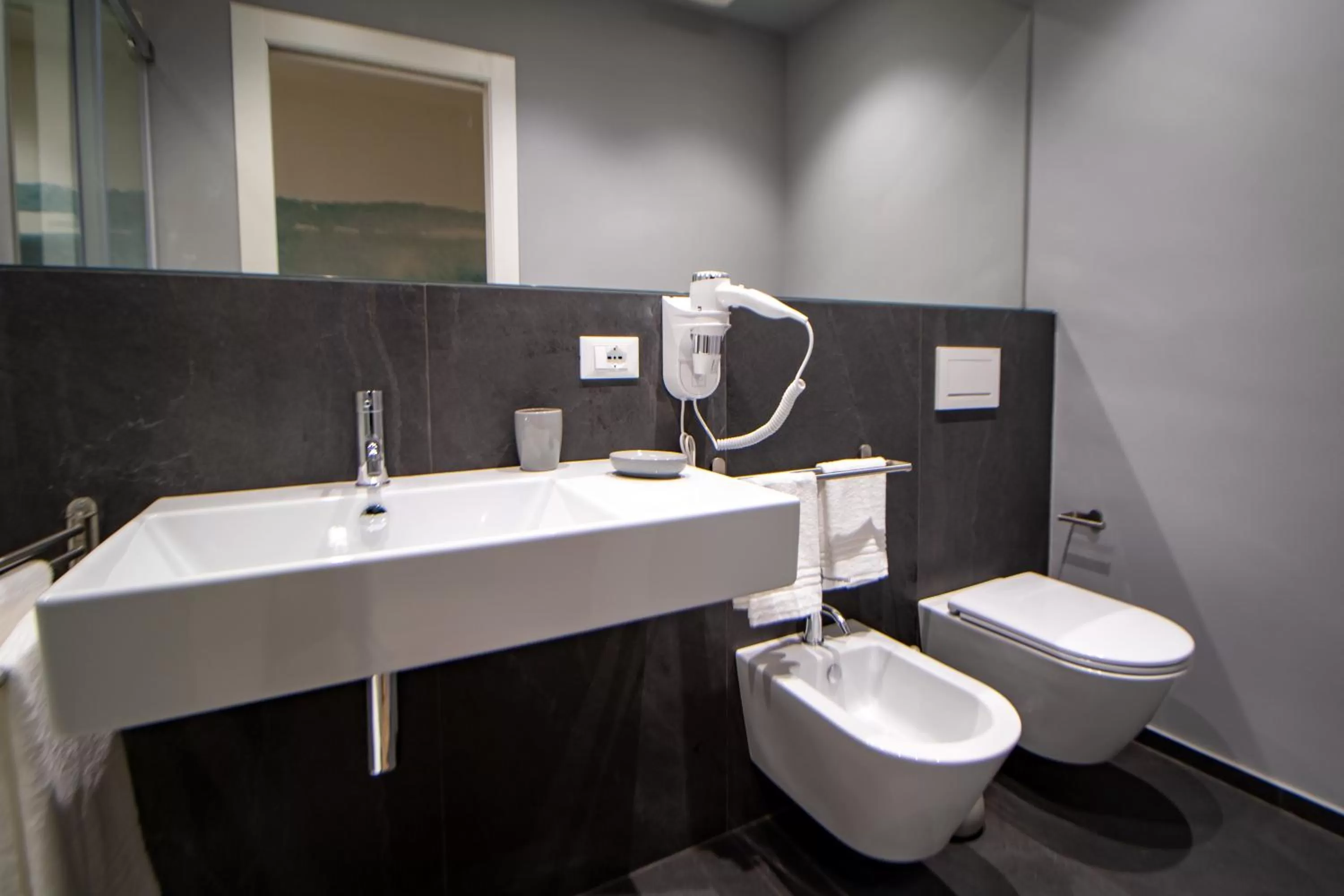 Toilet in Terrazza Sangiuliano