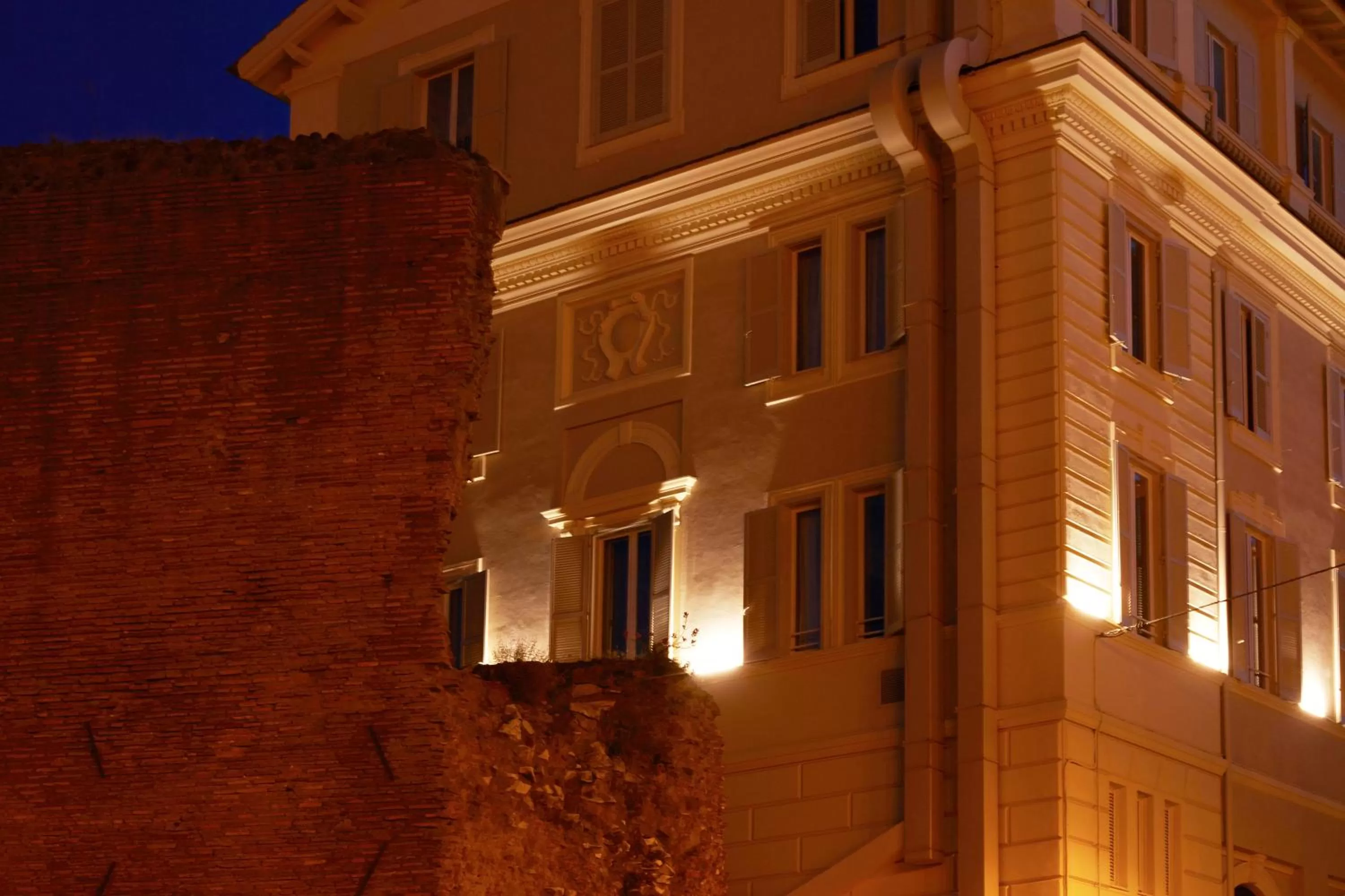 Facade/entrance in Hotel The Building