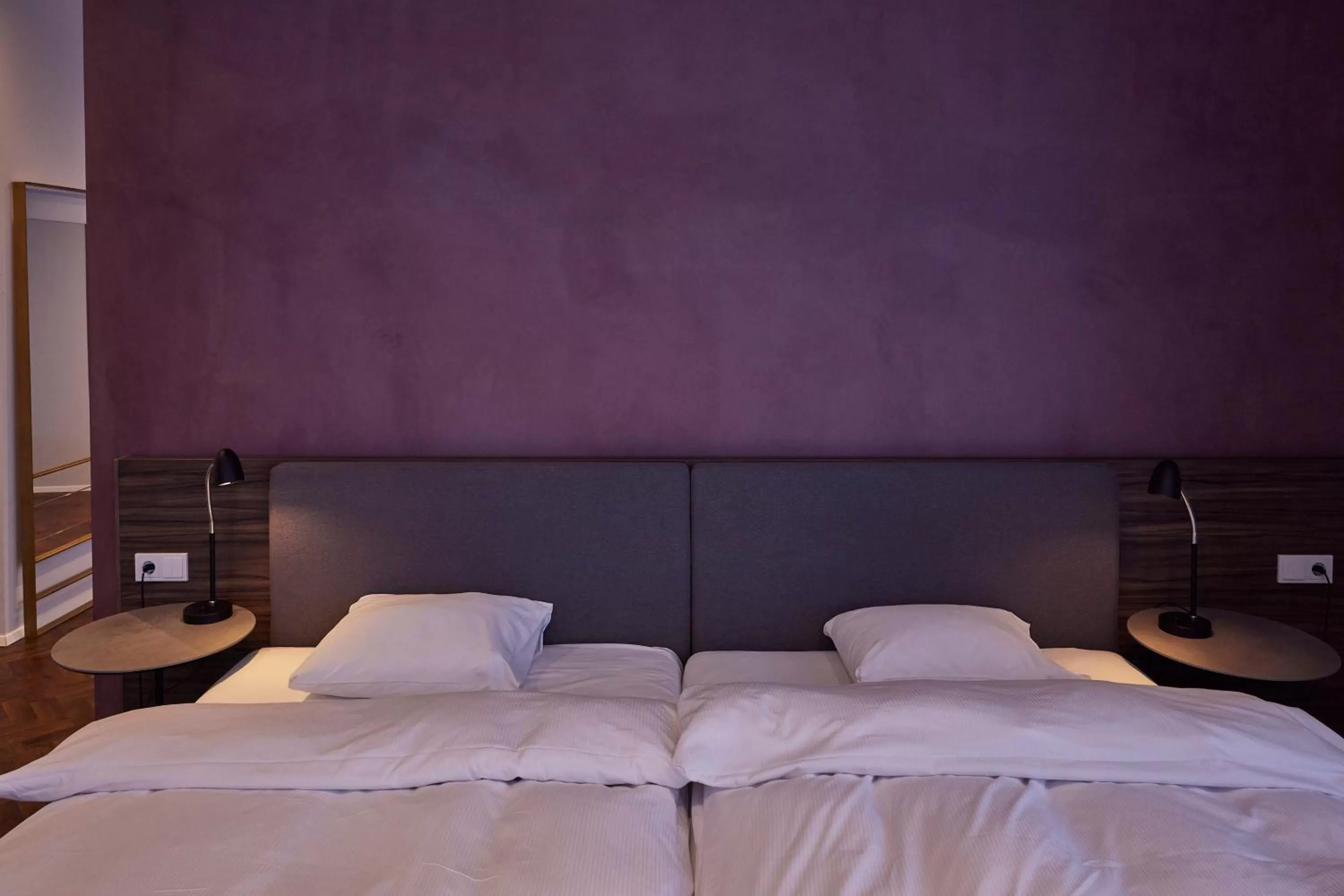 Bed in Hótel Vesturland