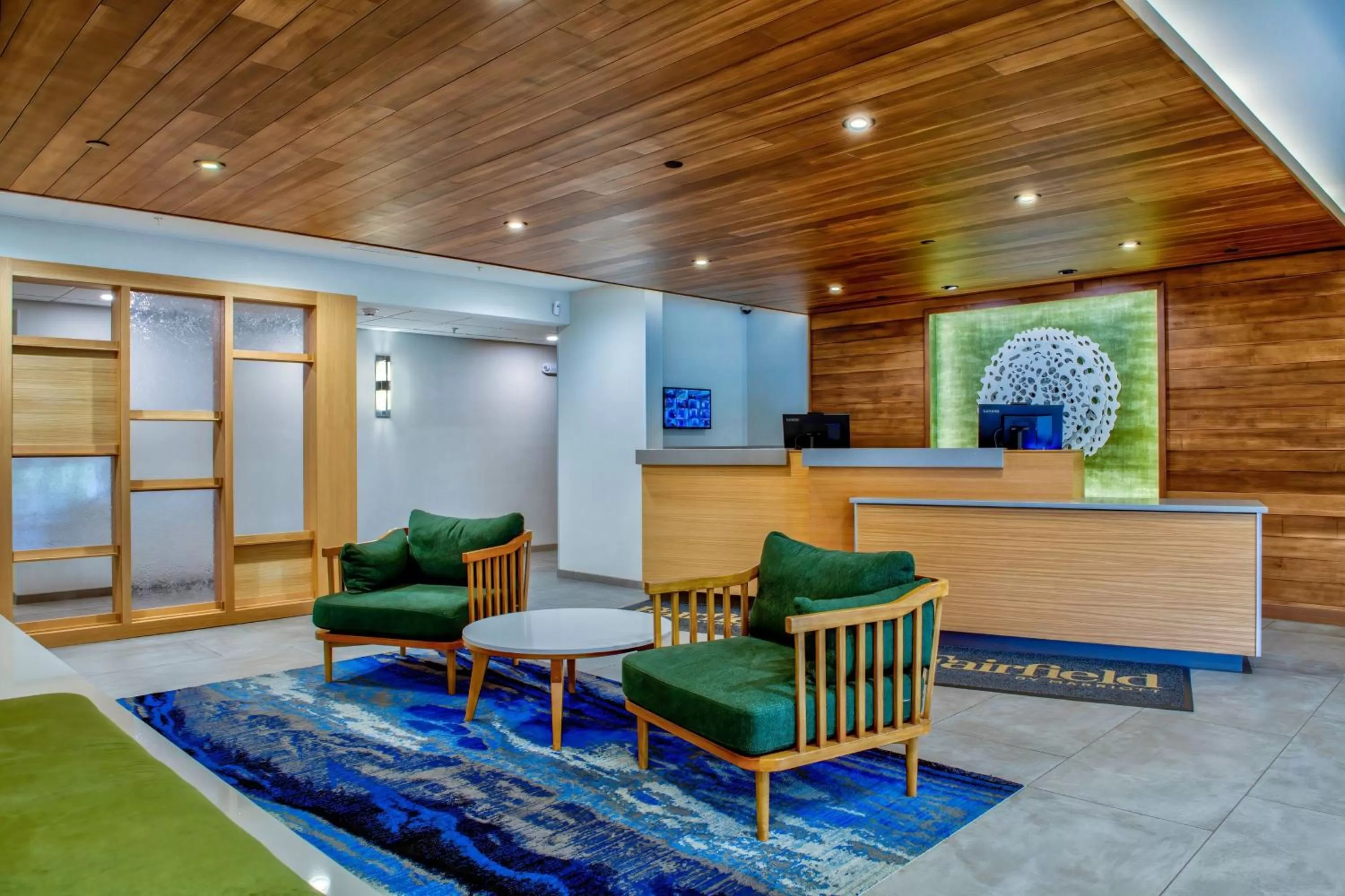 Lobby or reception in Fairfield Inn & Suites by Marriott Cortland