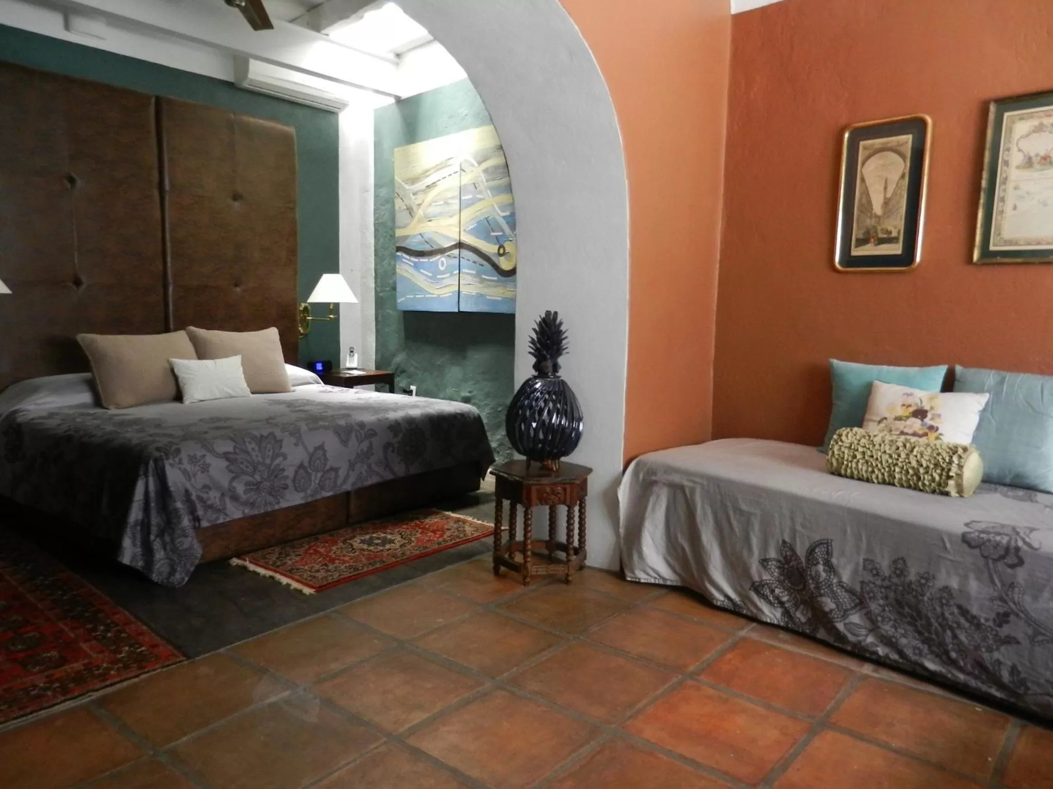 Photo of the whole room, Bed in La Casa del Atrio