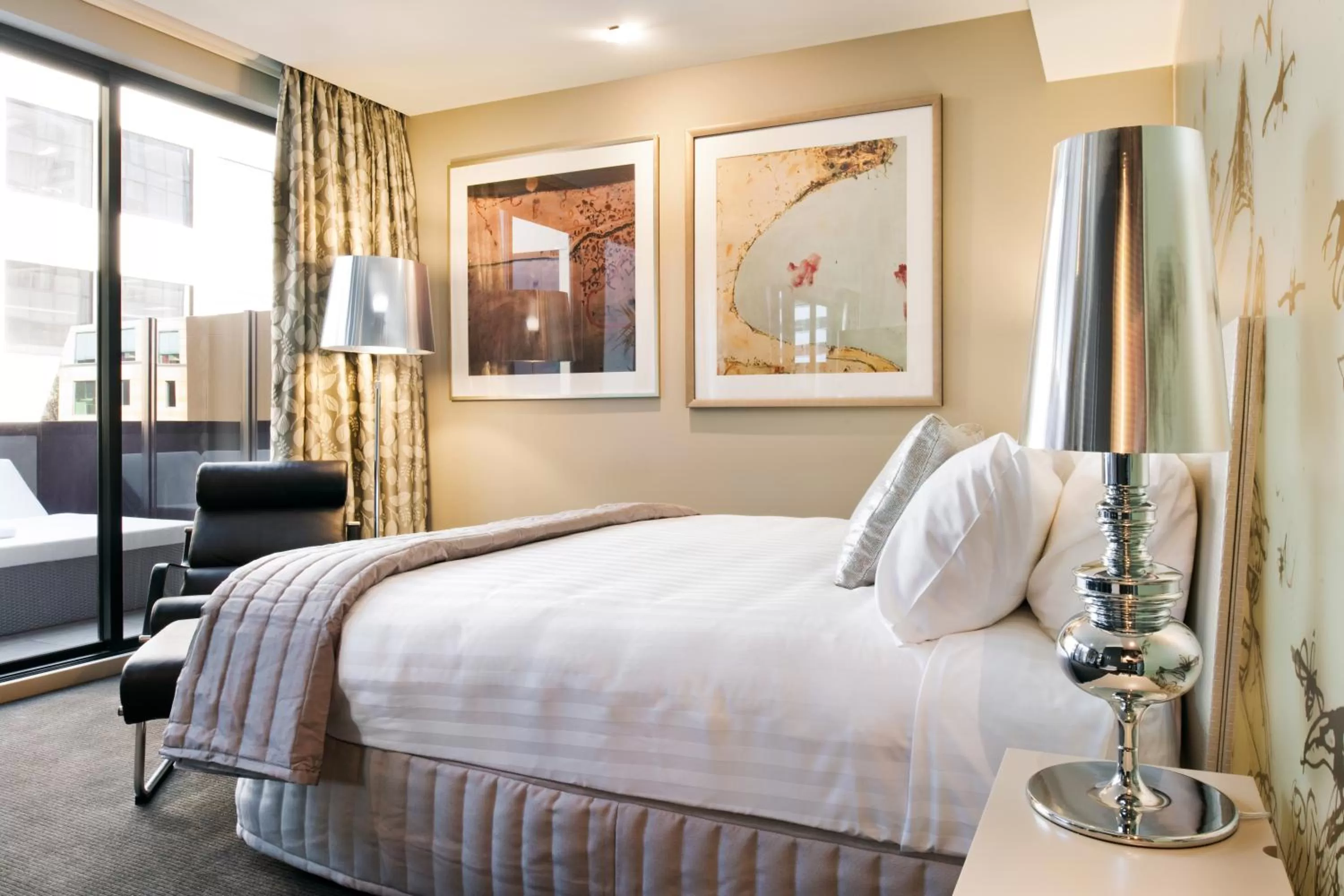 Bed in The Olsen Melbourne Art Series