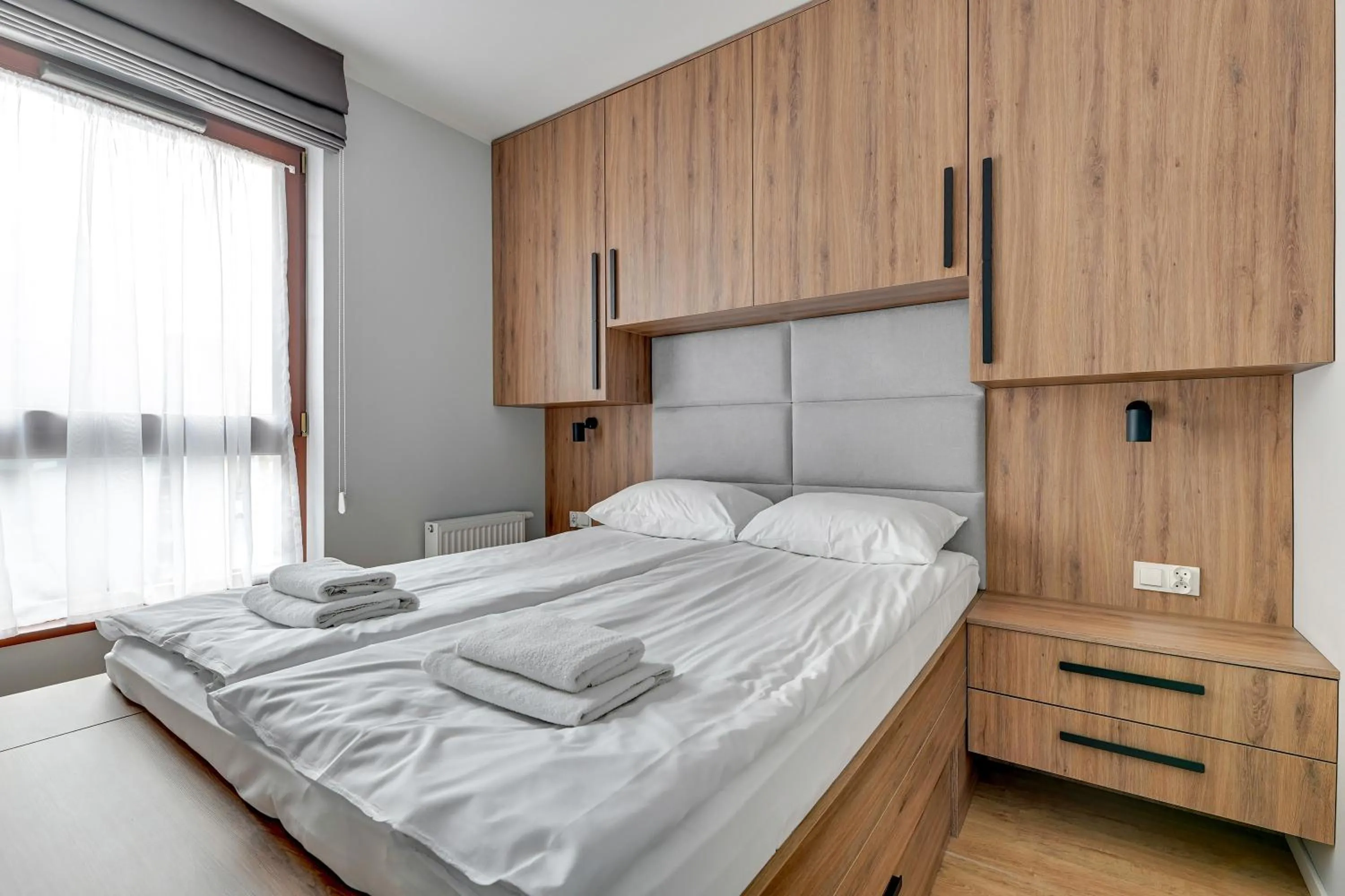Bedroom, Bed in GRANO APARTMENTS Gdańsk Motława SPA & Wellness