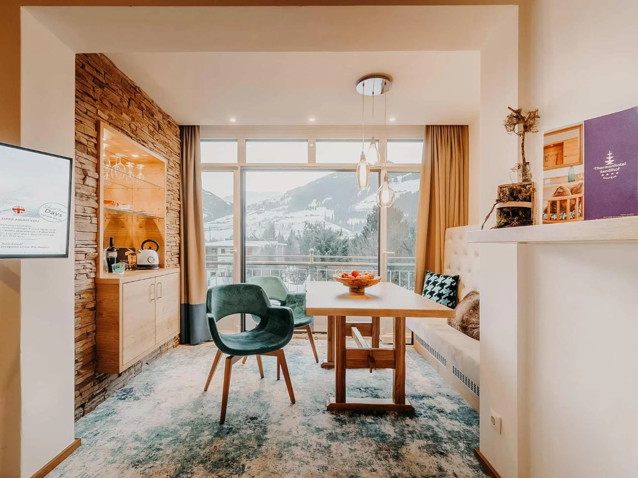 Seating area in Sendlhofer's