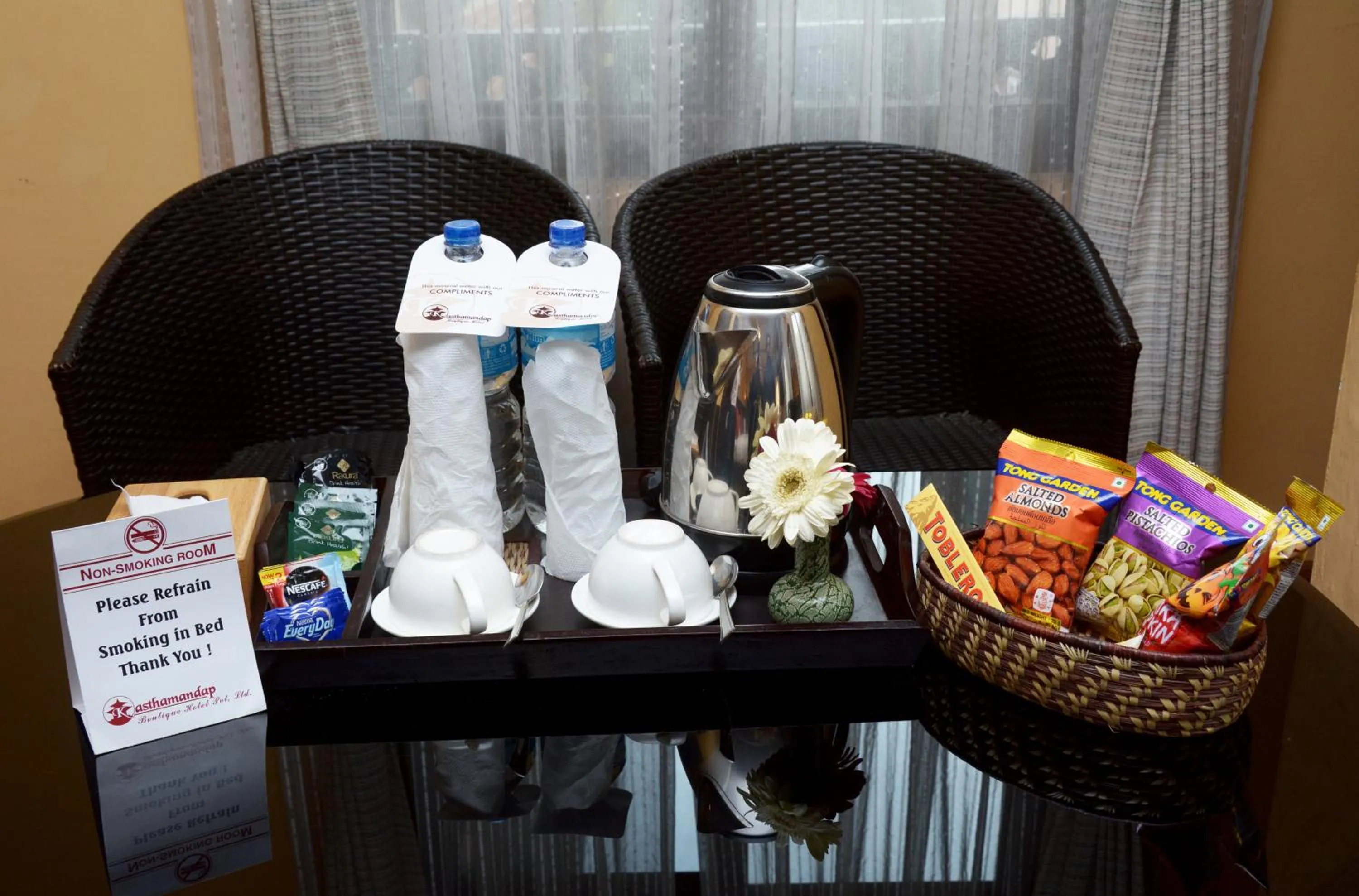 Coffee/tea facilities in Kasthamandap Boutique Hotel