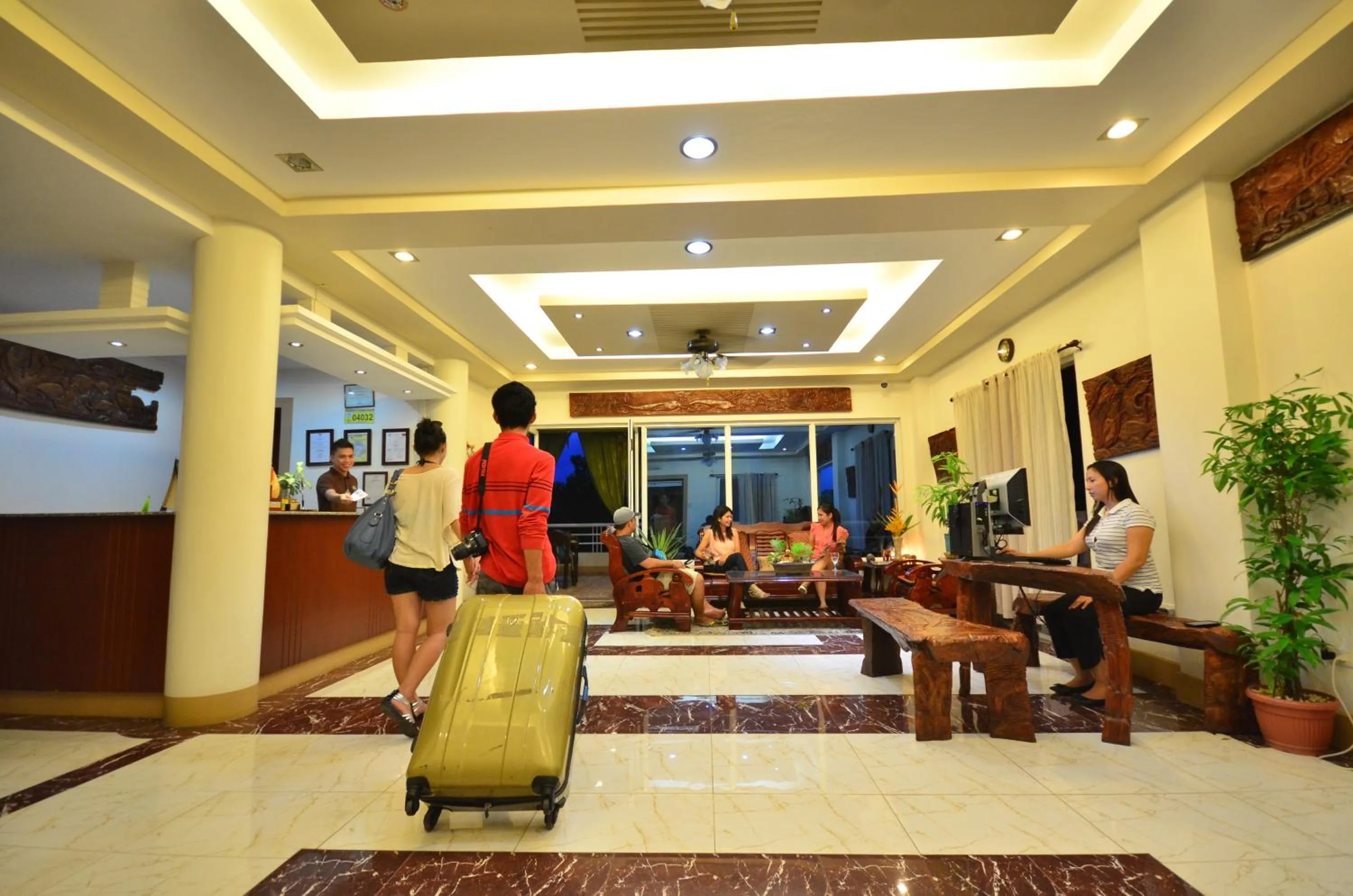 Lobby or reception in Villa de Sierra Vista Bay and Mountain View Inn