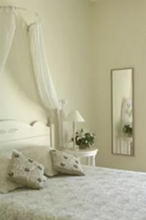 Bed in Hotel Restaurant Le Clos De Pradines