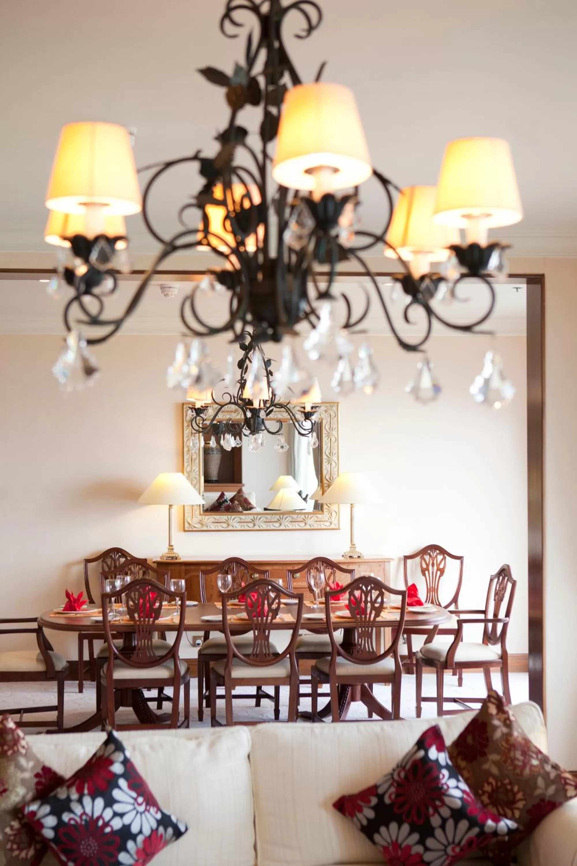 Living room in Dorsett Grand Labuan