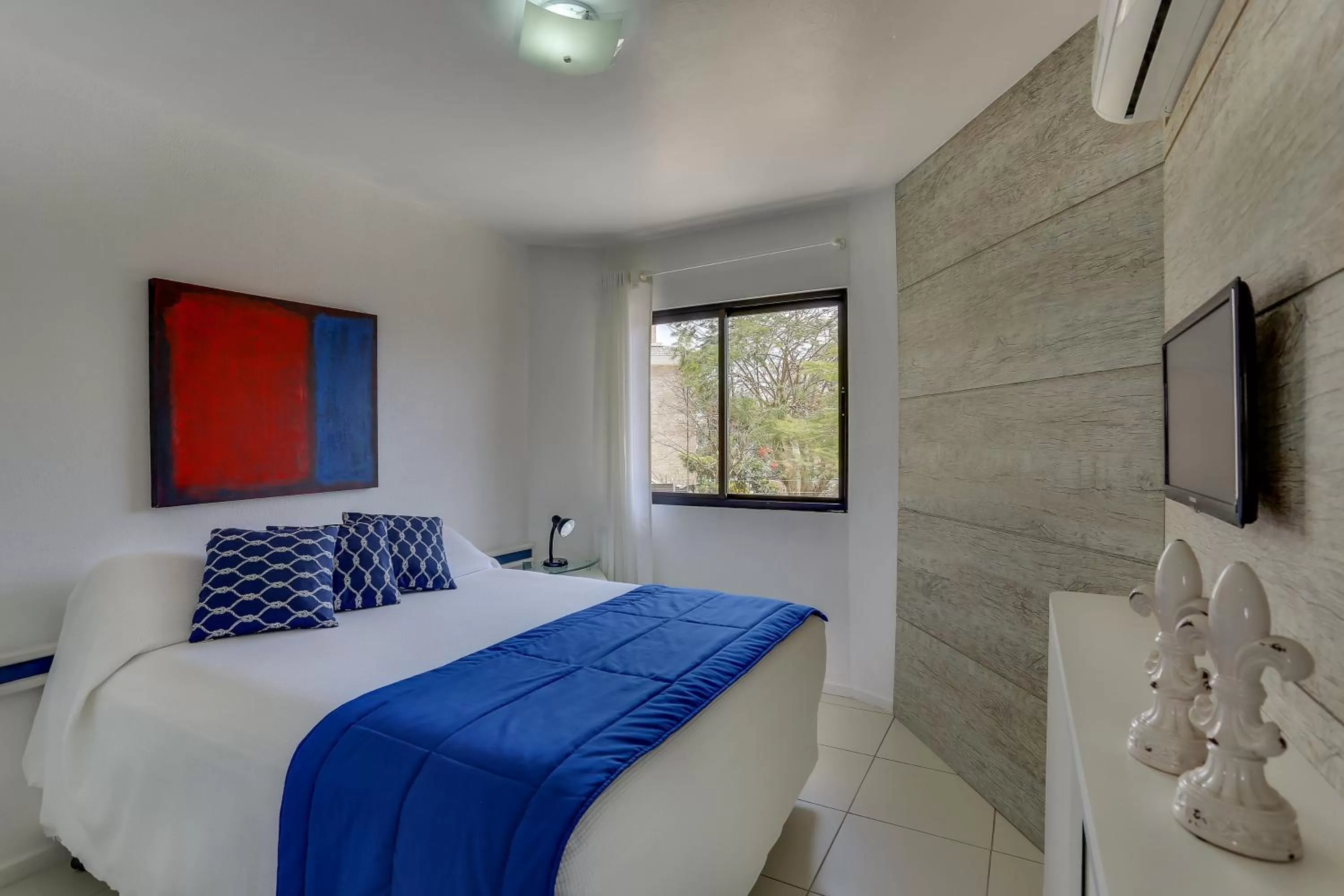 Bed in Pousada Saint Paul