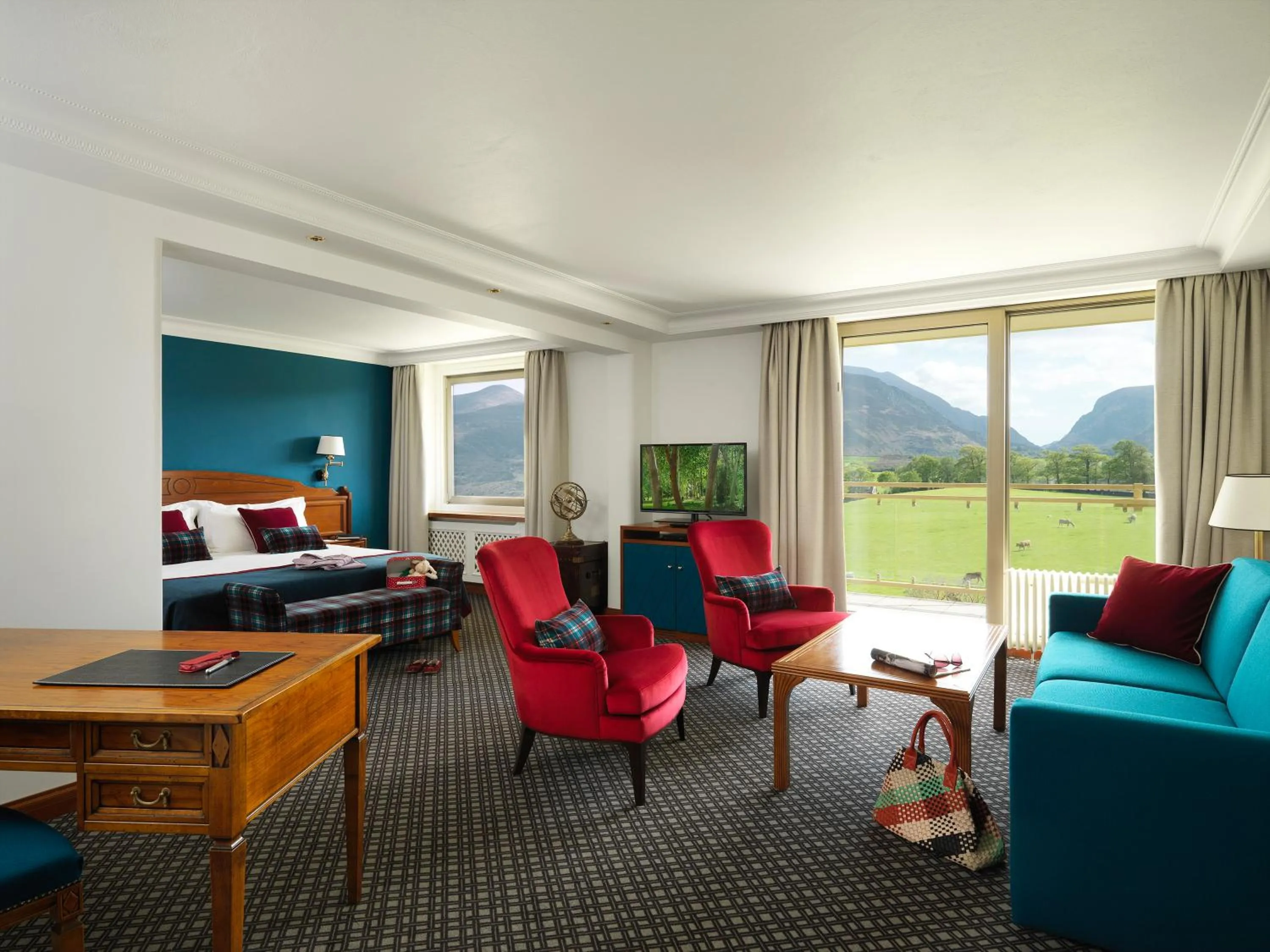 Bed in The Dunloe Hotel & Gardens