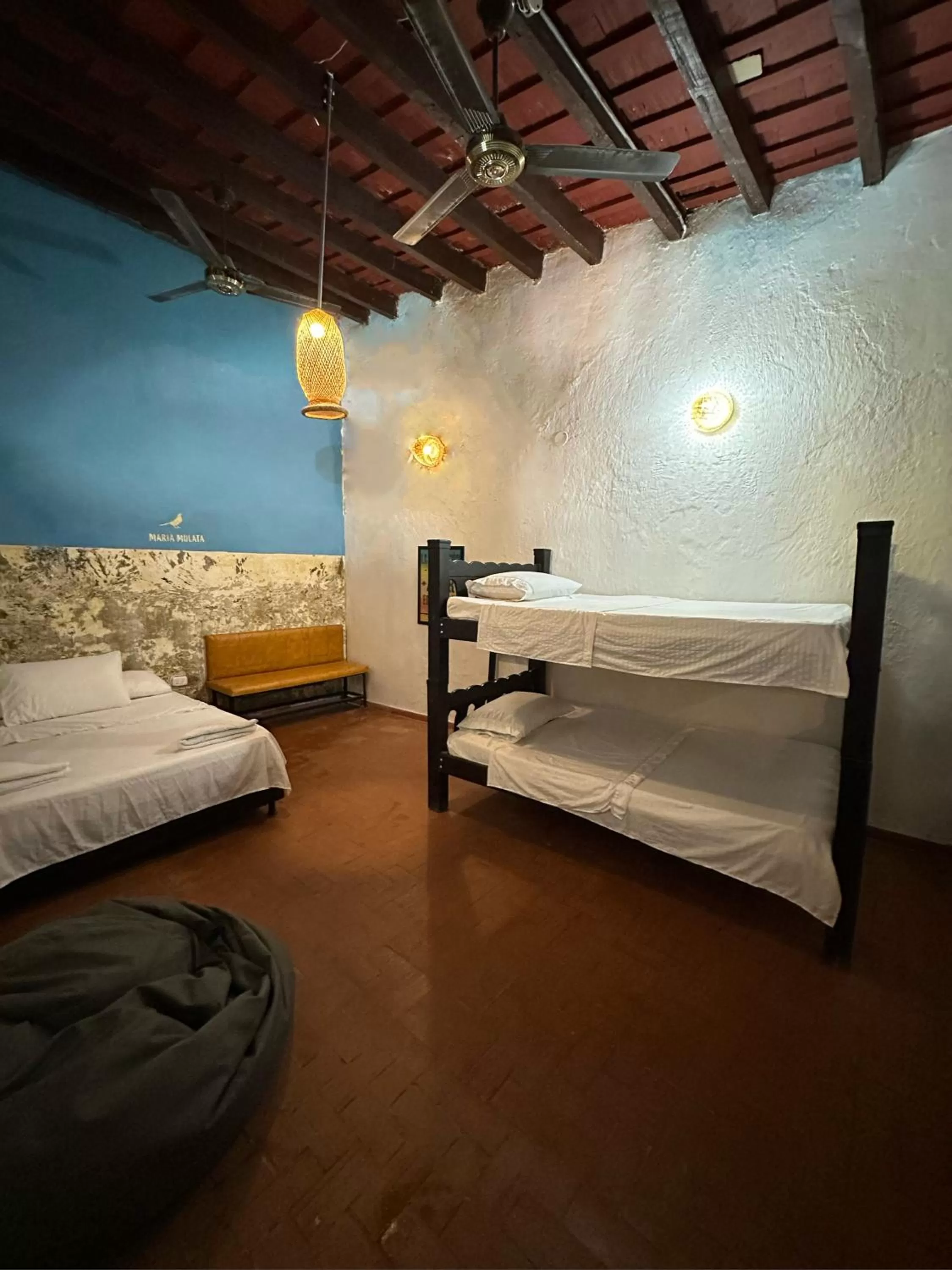 Bed in Maria Mulata Boutique Hotel