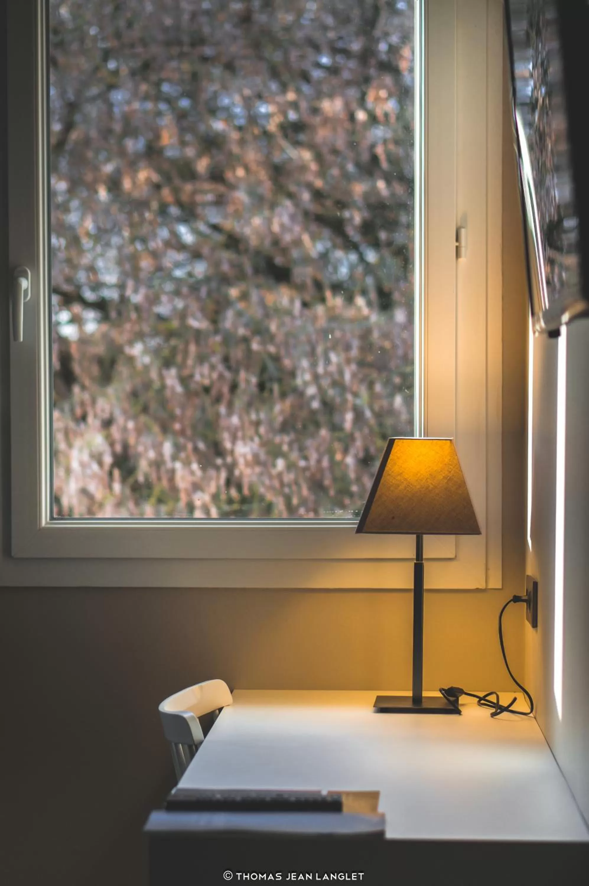 Seating area in Hôtel le Corbusson
