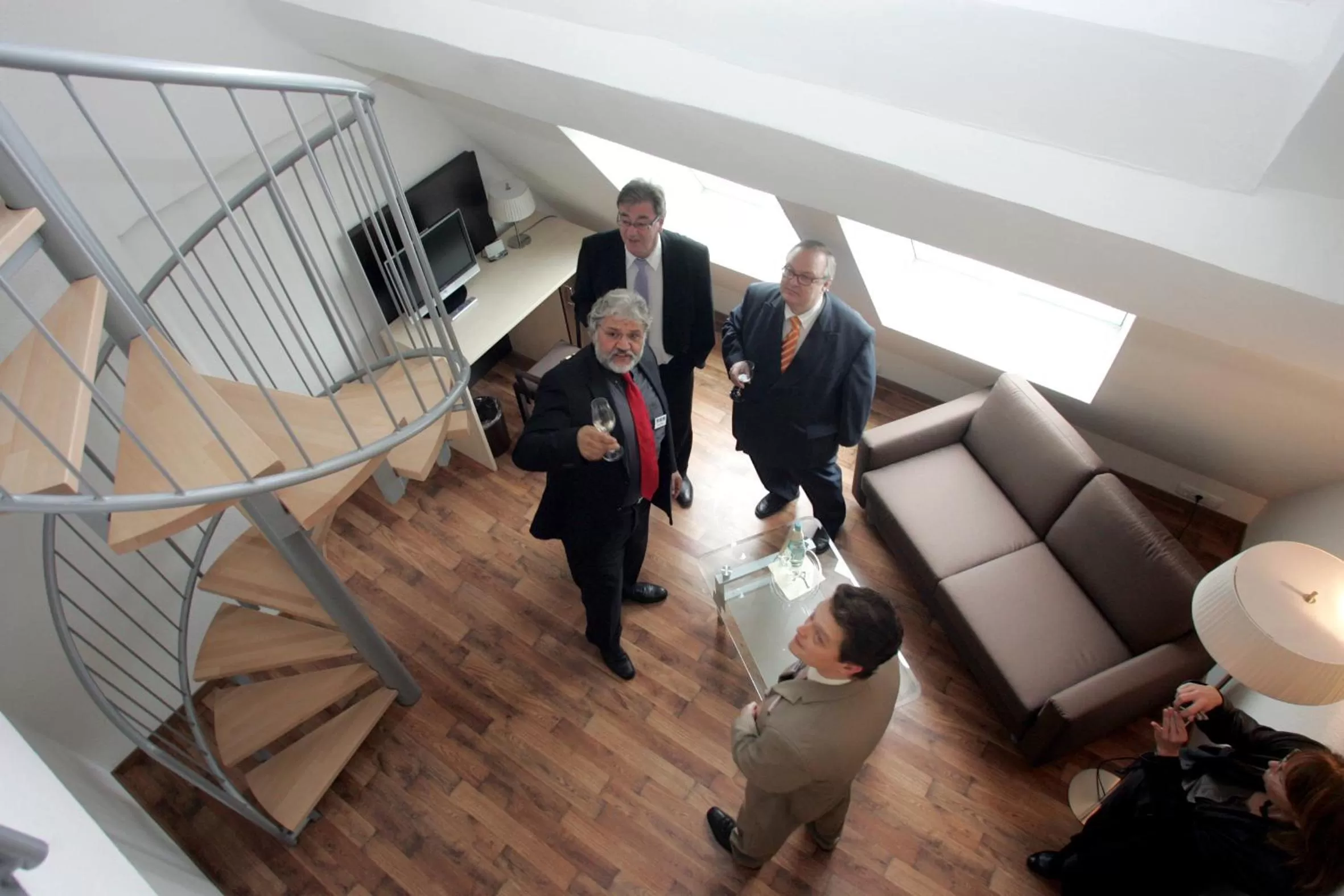 People in Hotel im Kornspeicher