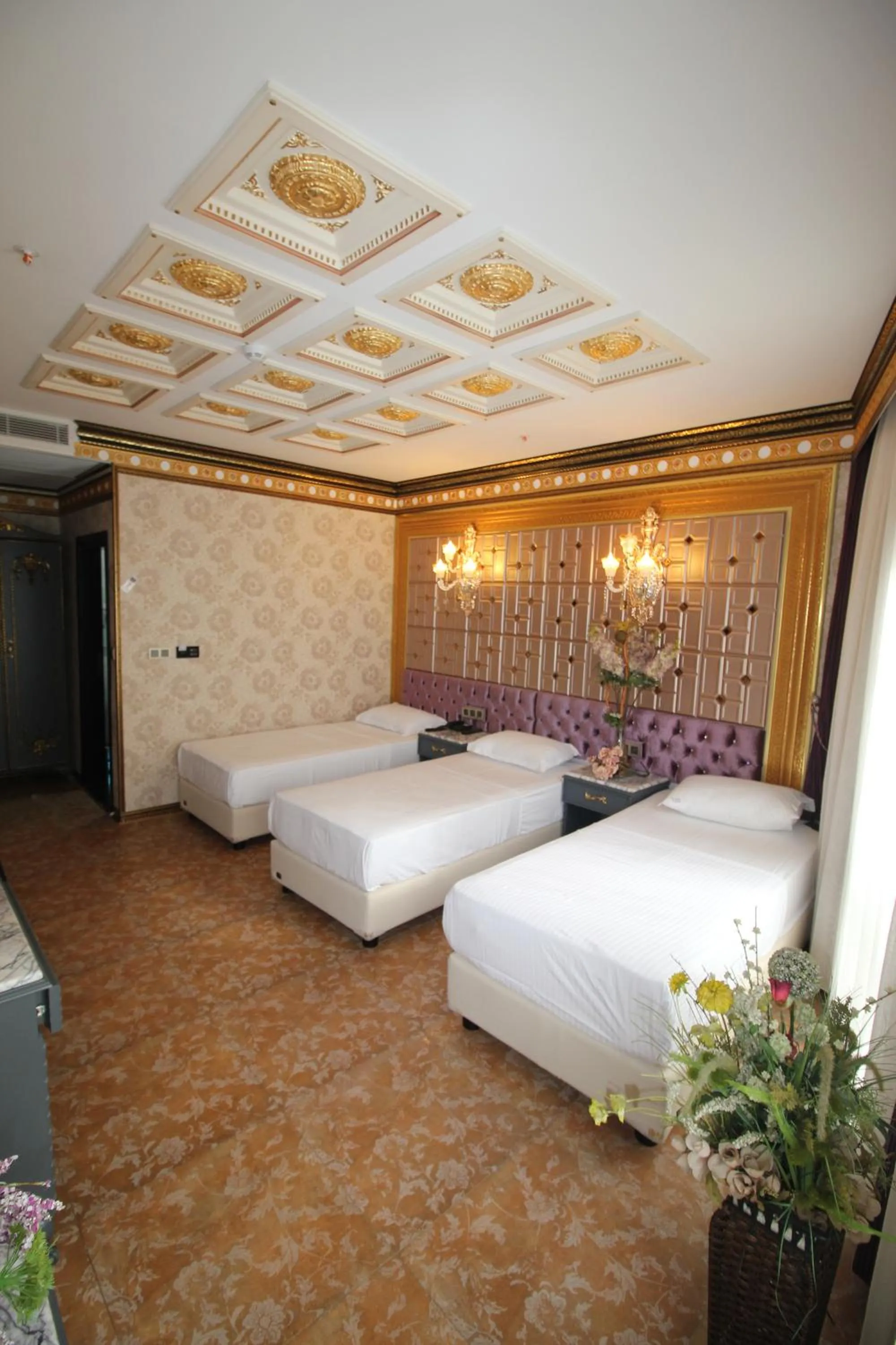 Bed in Laleli Blue Marmaray Hotel