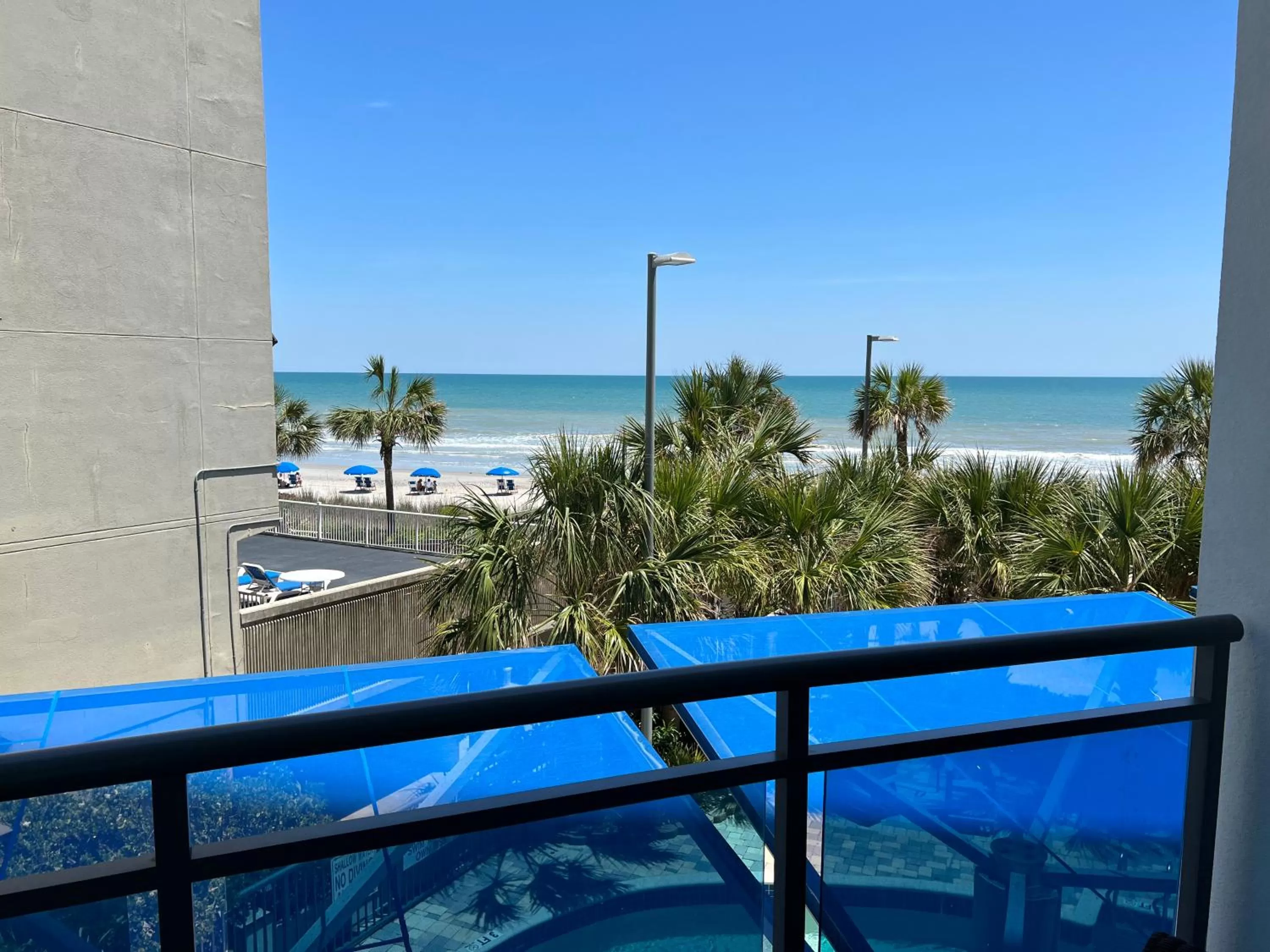 Natural landscape, Pool View in Oceans One Resort